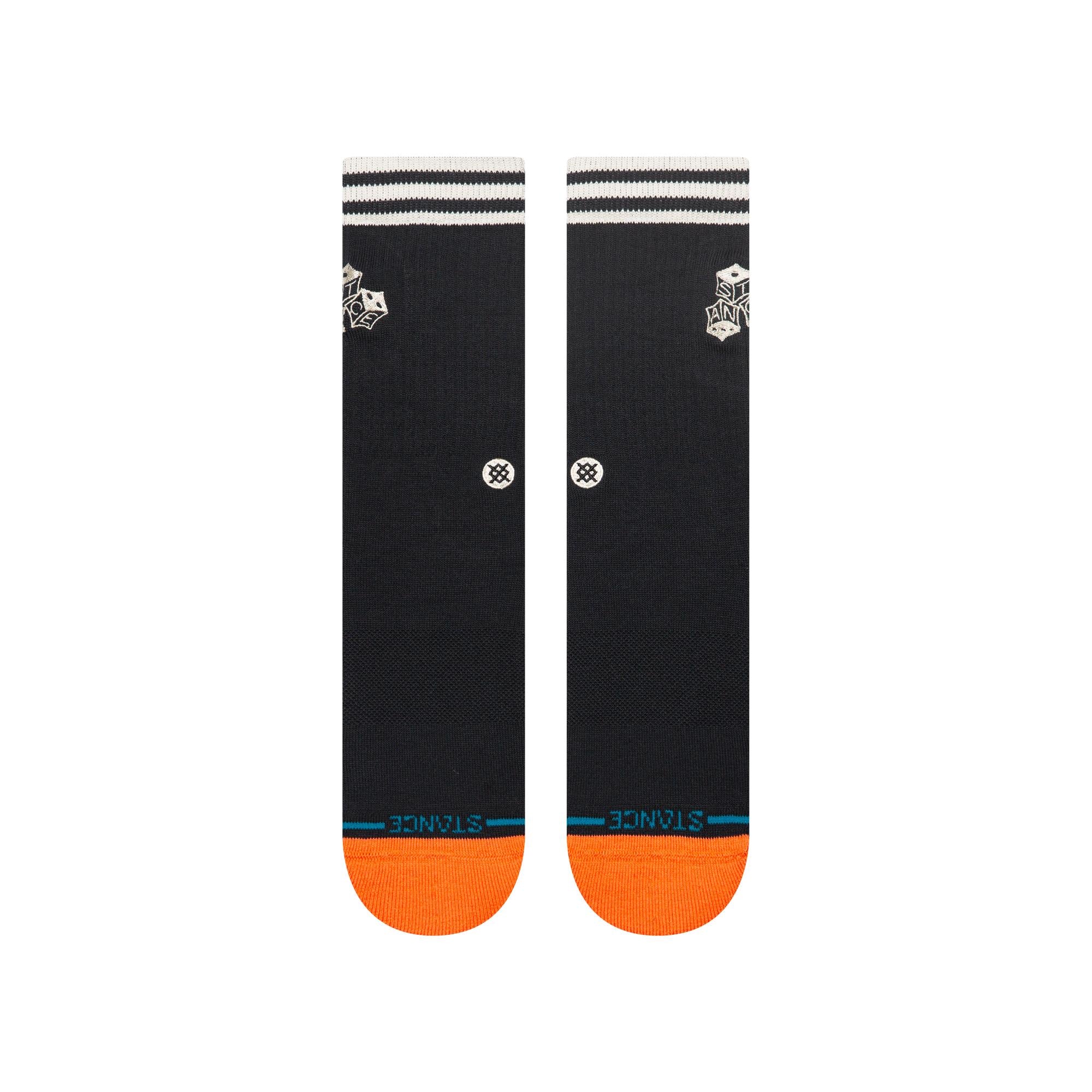 HIGH ROLLER CREW - CALZE 62US0000722 -BLK STANCE