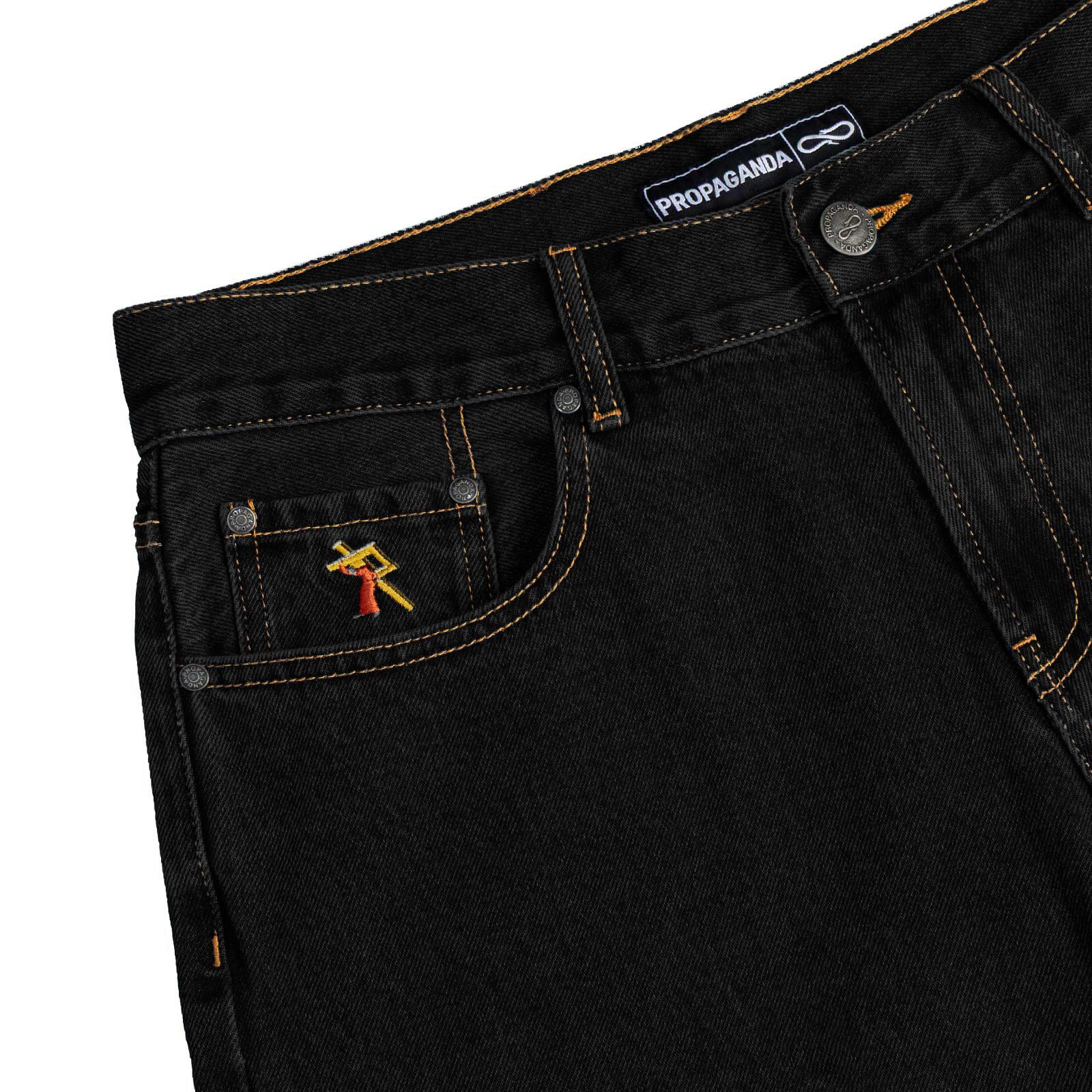 DEMIN REGULAR FIT PRAY - JEANS 26SSPRBR705 -121 PROPAGANDA