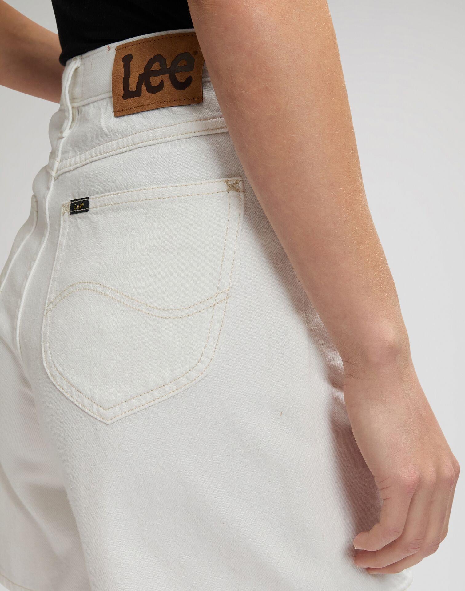 STELLA POWDER WHITE - SHORTS 112376779 . LEE