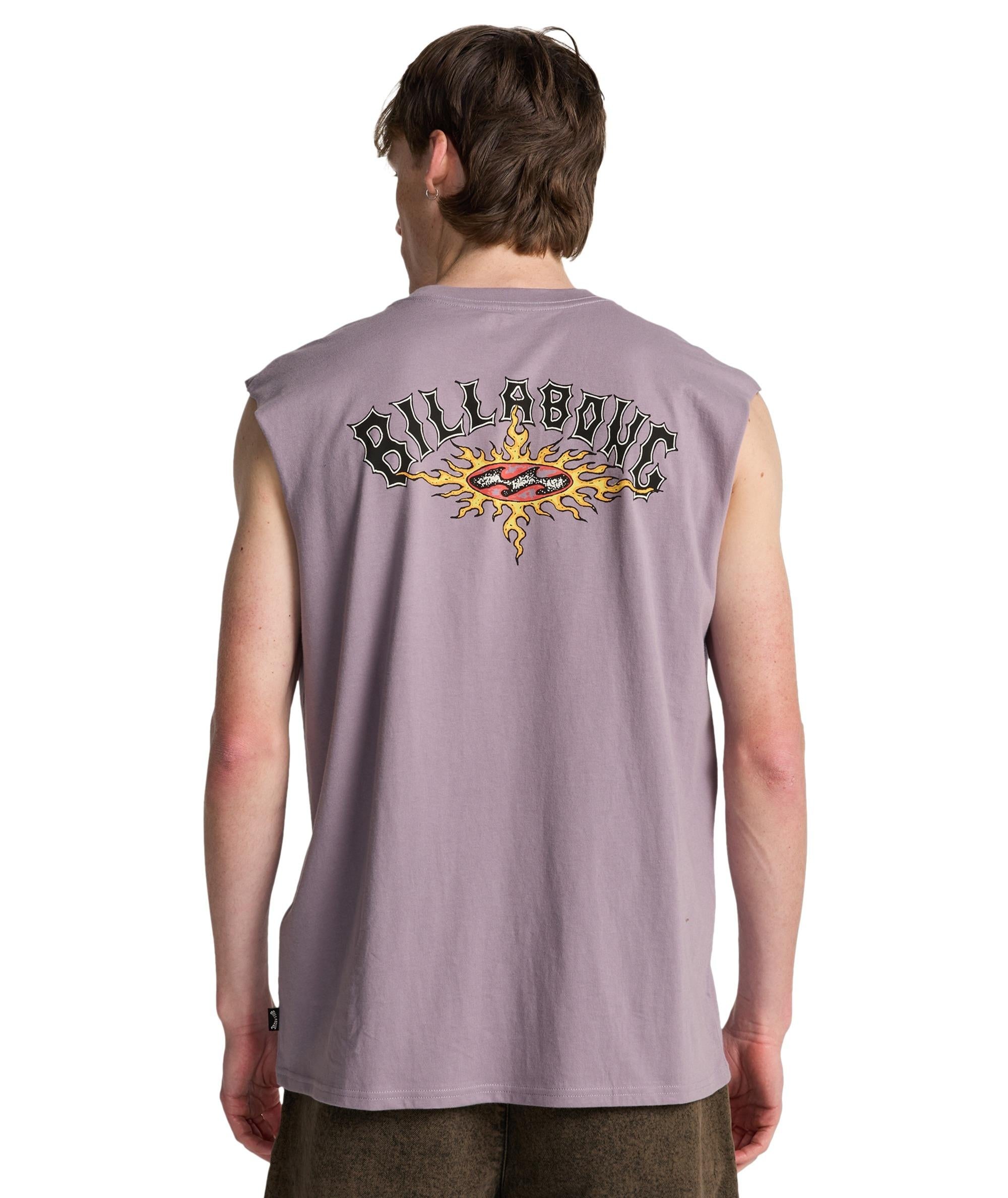 BURN OUT MU - T-SHIRT EBYZT00492 -SKW0 BILLABONG