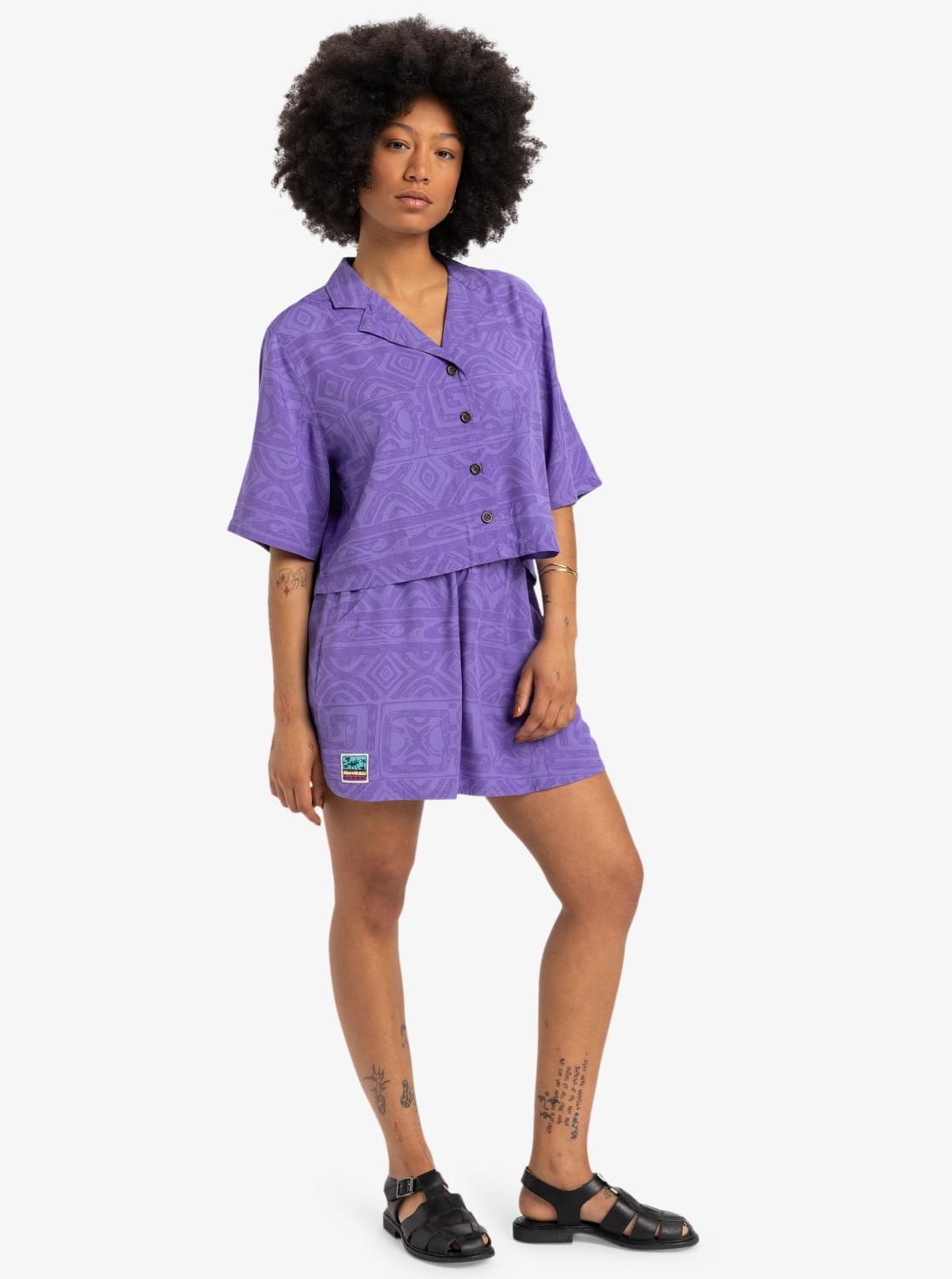 DAD CROP FIT - CAMICIA EQWWT03140 -PMG6 QUIKSILVER