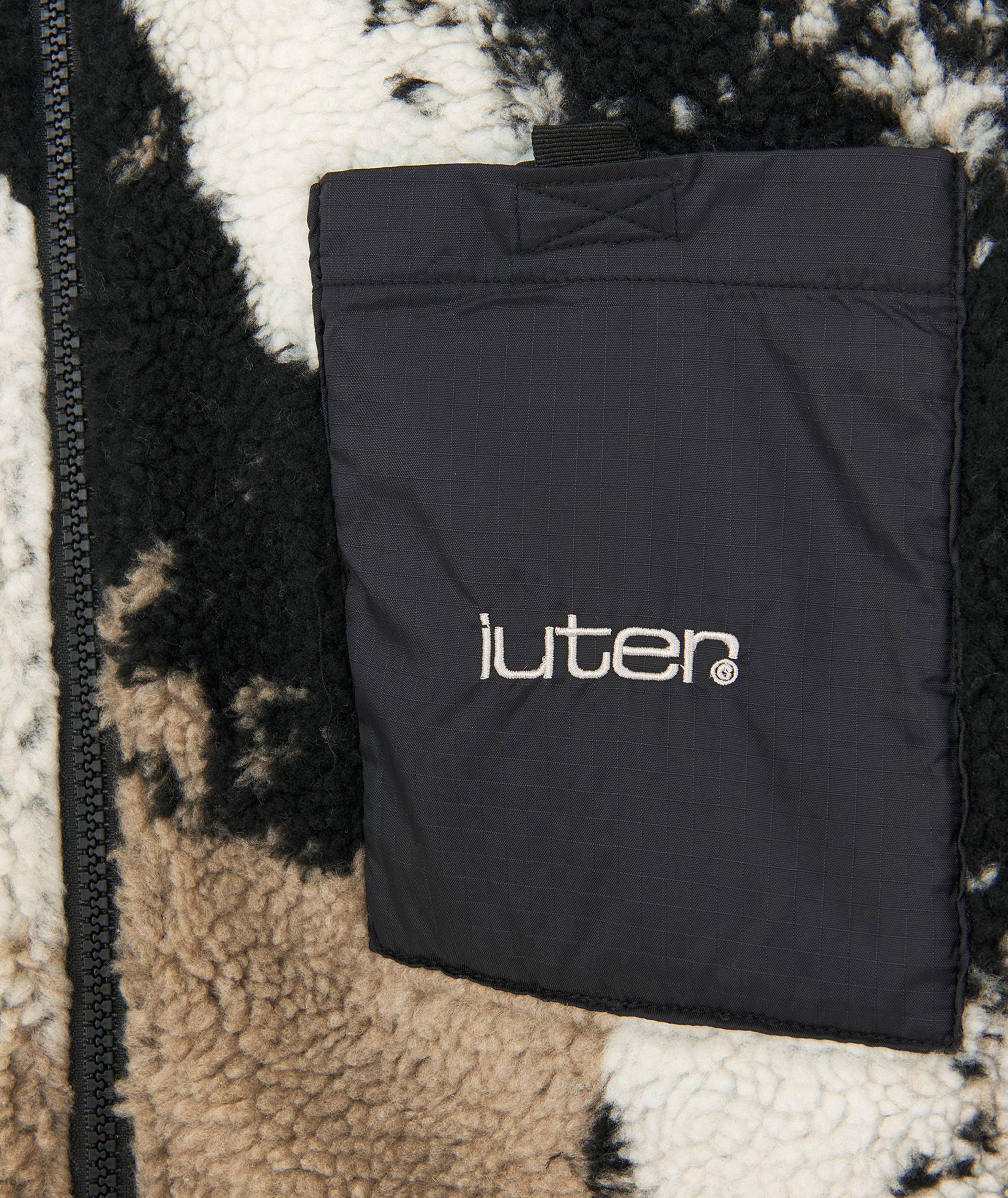 TORNADO FUR ZIP NECK - FELPA 25WISZ32 -GREY IUTER