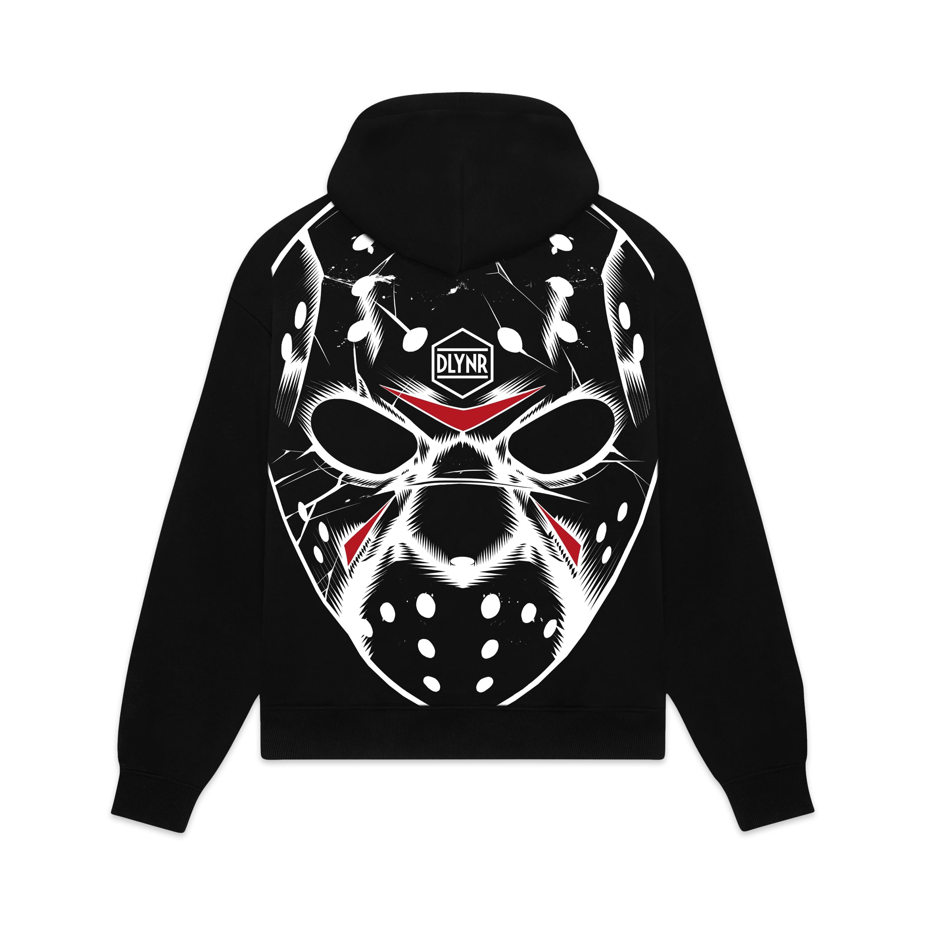 HOCKEY MASK HOODIE - FELPA SW1077-GQ -01 DOLLY NOIRE