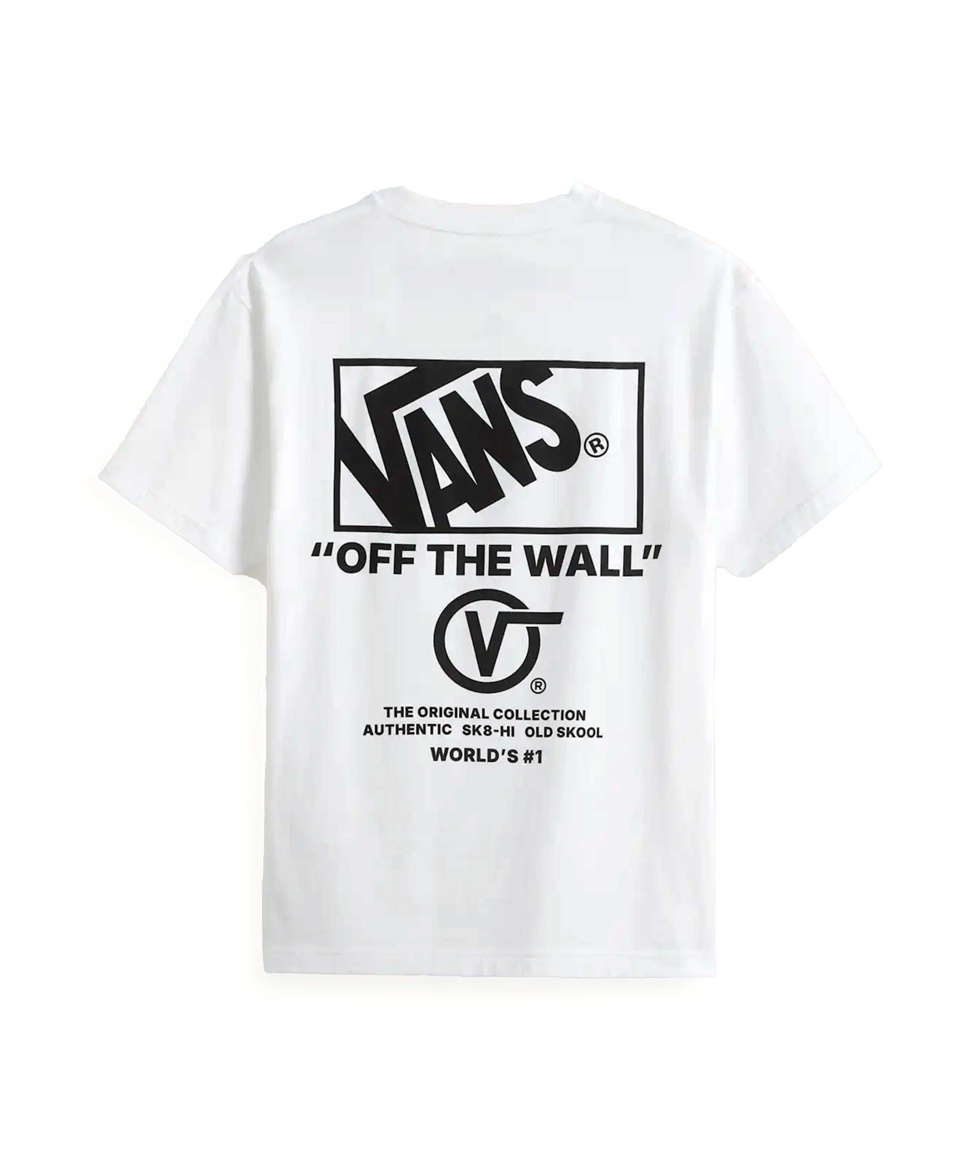 STACKED HI - T-SHIRT VN000PEW WHT1 VANS