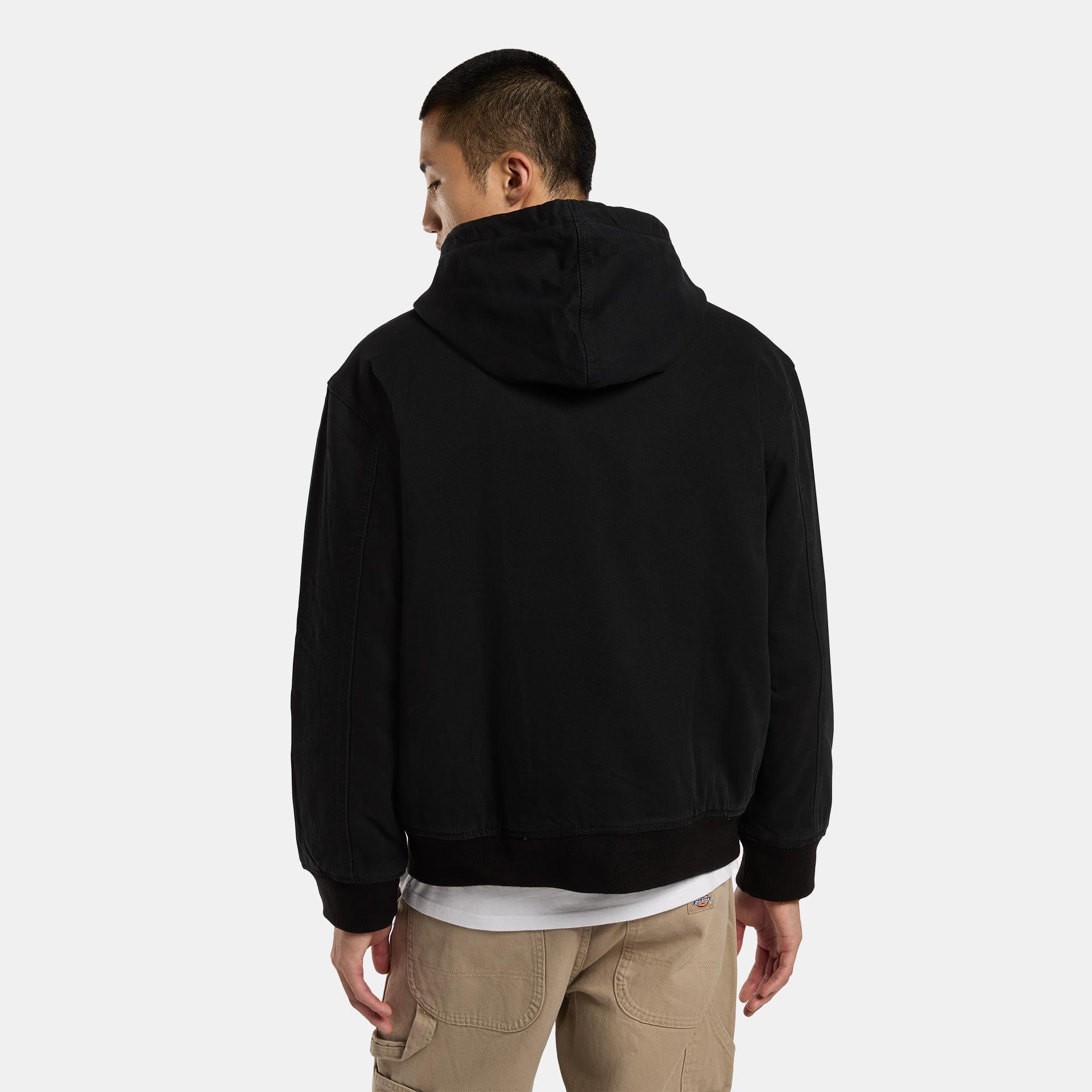 HILHAM HOODED CANVAS - GIACCA DK0A87O5 BLK1 DICKIES