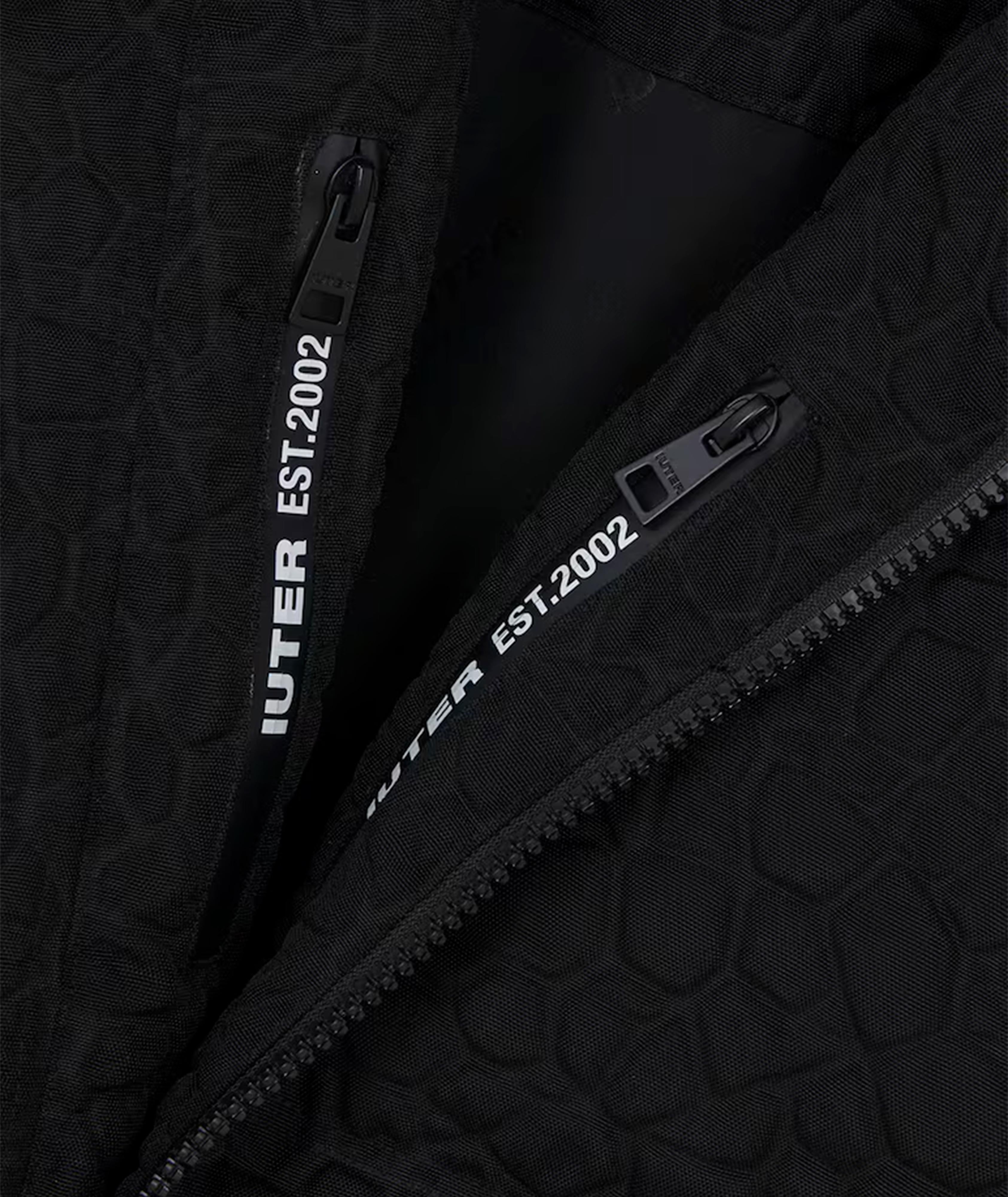 IUTER PUFF - GIACCA CRVRIJN01 -BLACK IUTER