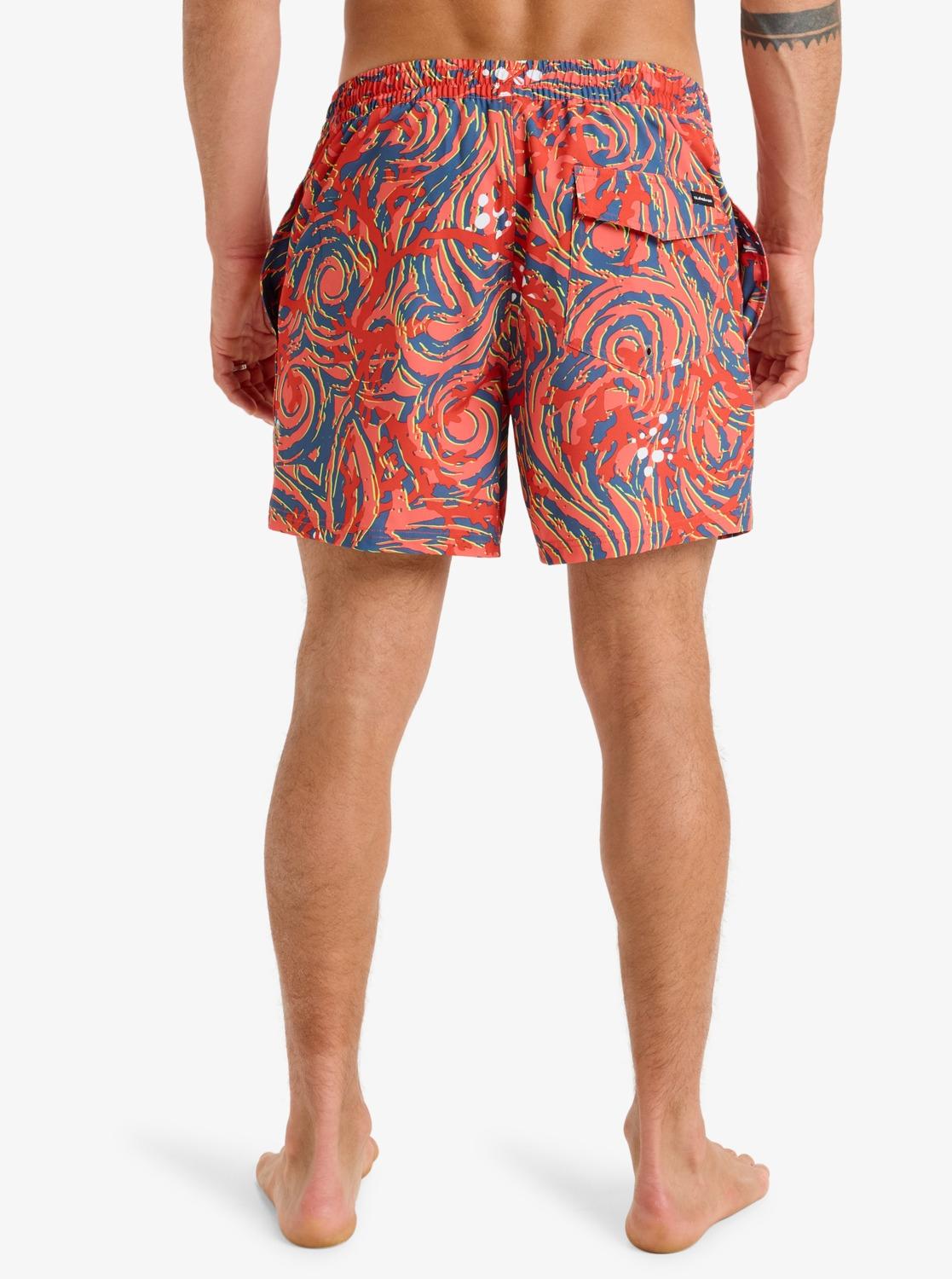 SURFSILK STRAIGHT VOLLEY 16 - VOLLEY EQYJV04107 -MLH3 QUIKSILVER