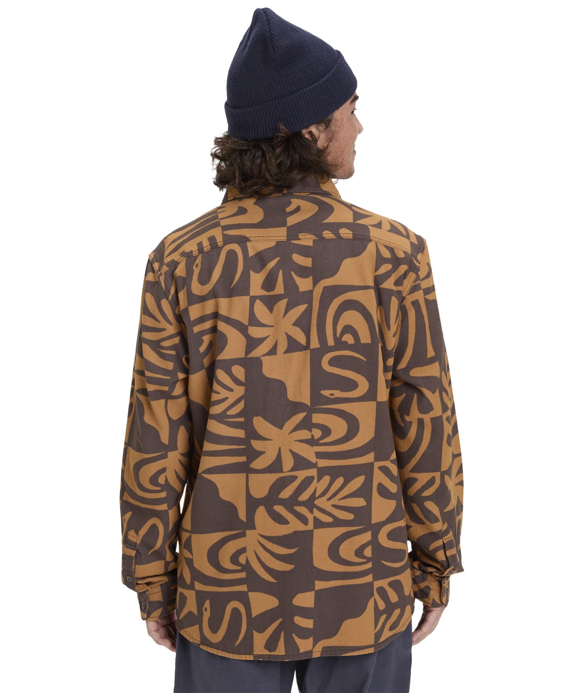 MOTHERFLY PRINTED SHIRT - CAMICIA EQYWT04653 -CMD6 QUIKSILVER