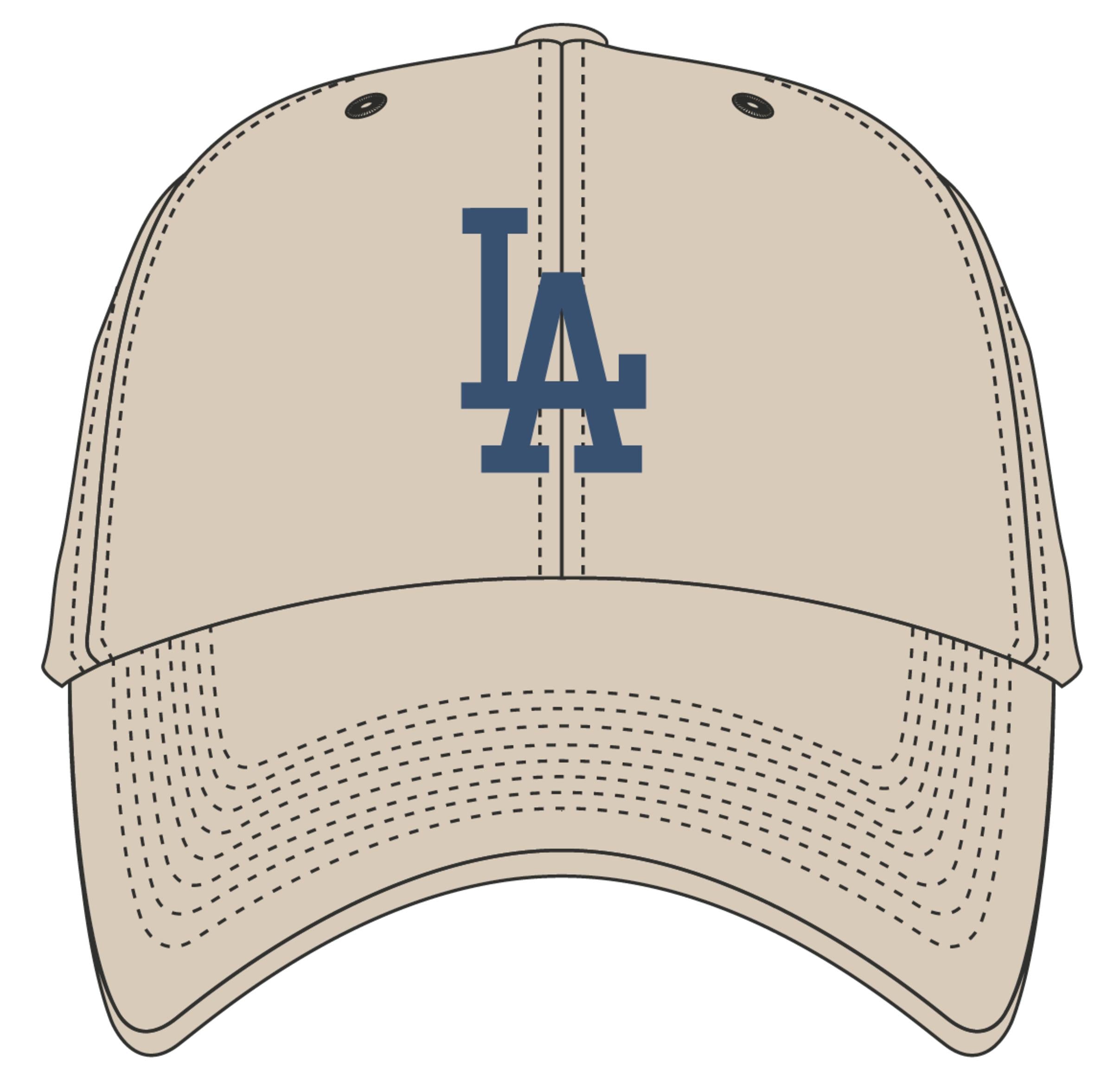 CLEAN UP LOS ANGELES DODGERS - CAPPELLINO 47-B-NLRGW12GWS -Y0B 47 BRAND