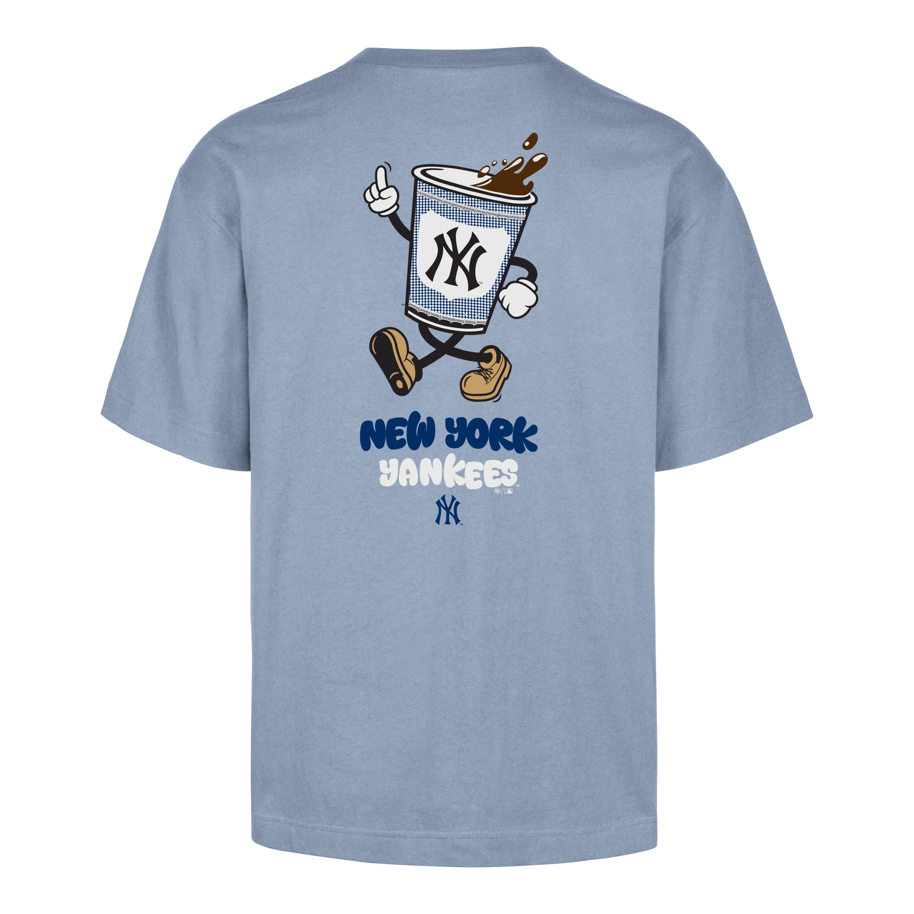 M.C. CARTOON BACKER FOUNDATION NEW YORK YANKEES - T-SHIRT 47-BB017TMLUAP670411 VP 47 BRAND