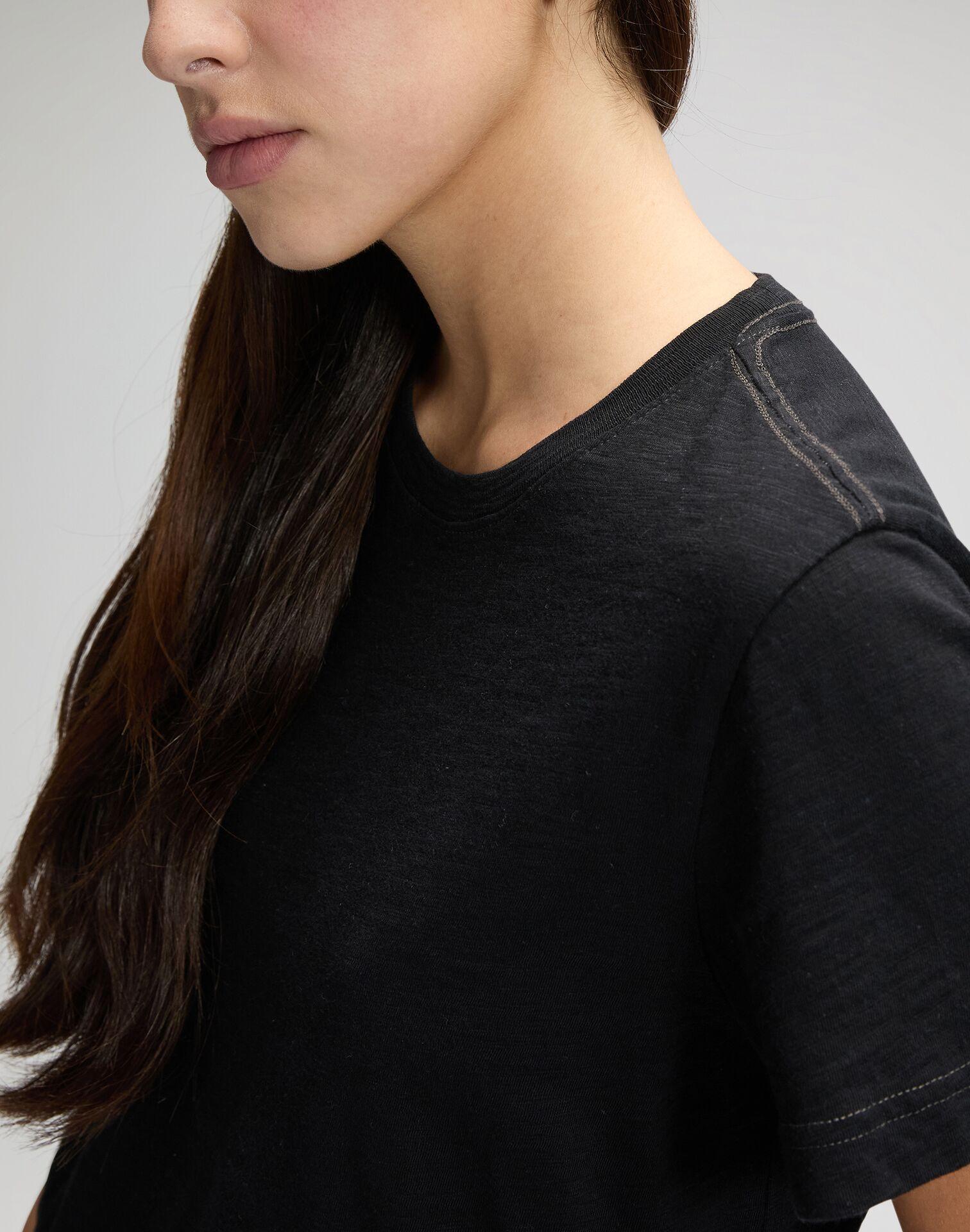 PERFECT BLACK - T-SHIRT 112378787 . LEE