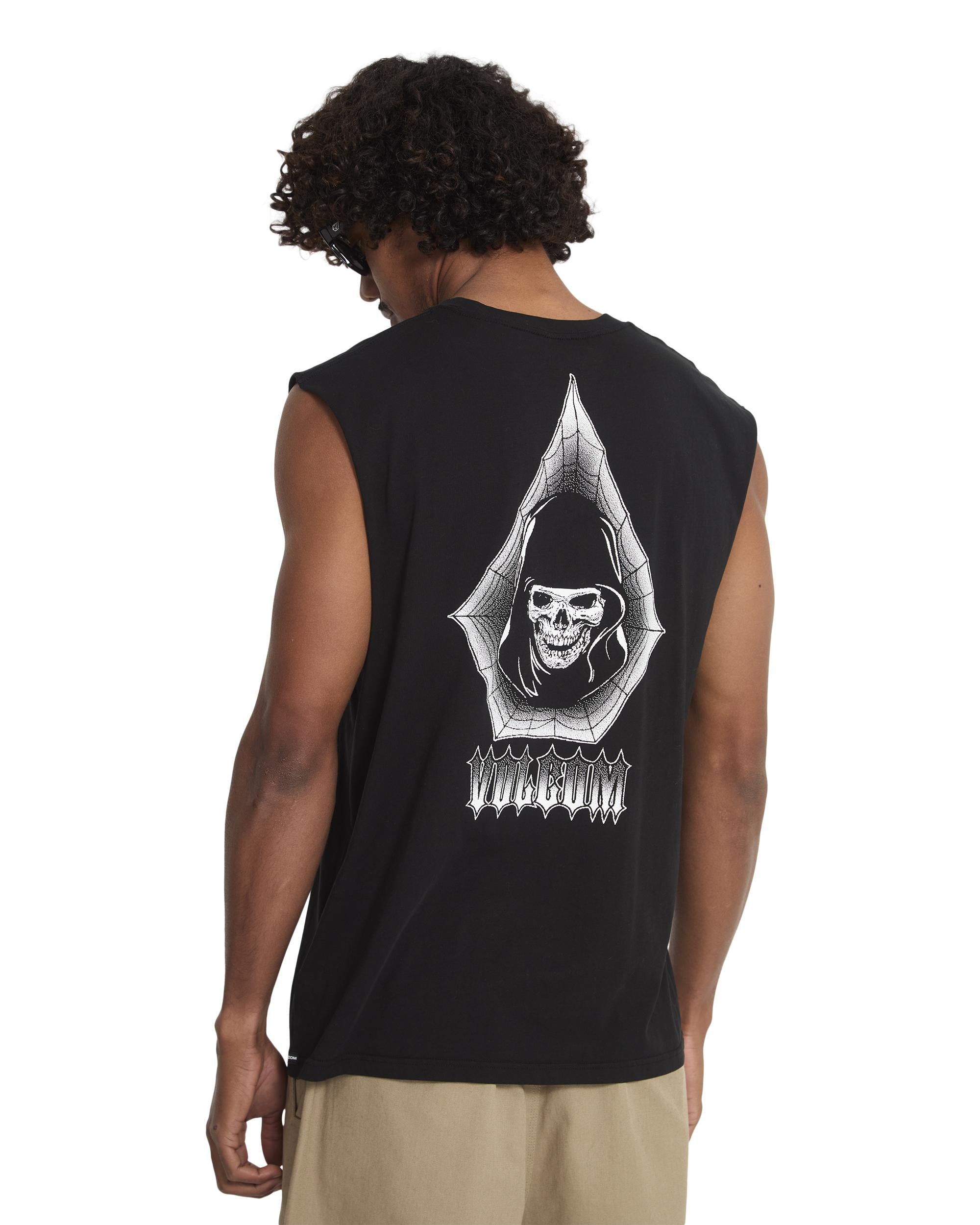 GAMMA DOOM SLVLS - T-SHIRT A3712602 _BLK VOLCOM