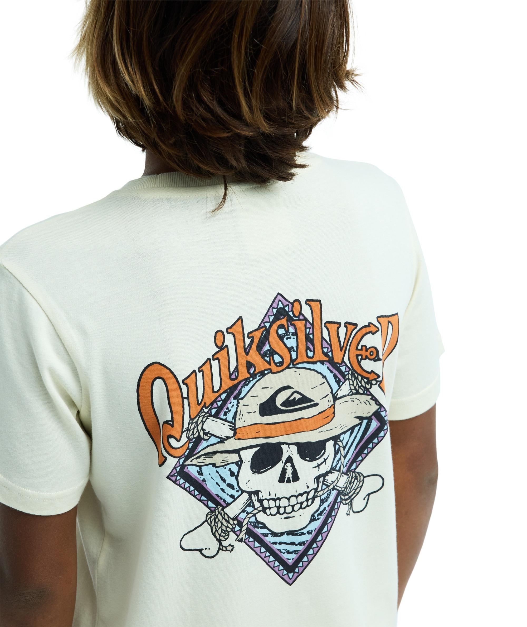 ONE PIECE PIRATES ISLAND Y - T-SHIRT EQBZT05043 -BWT QUIKSILVER