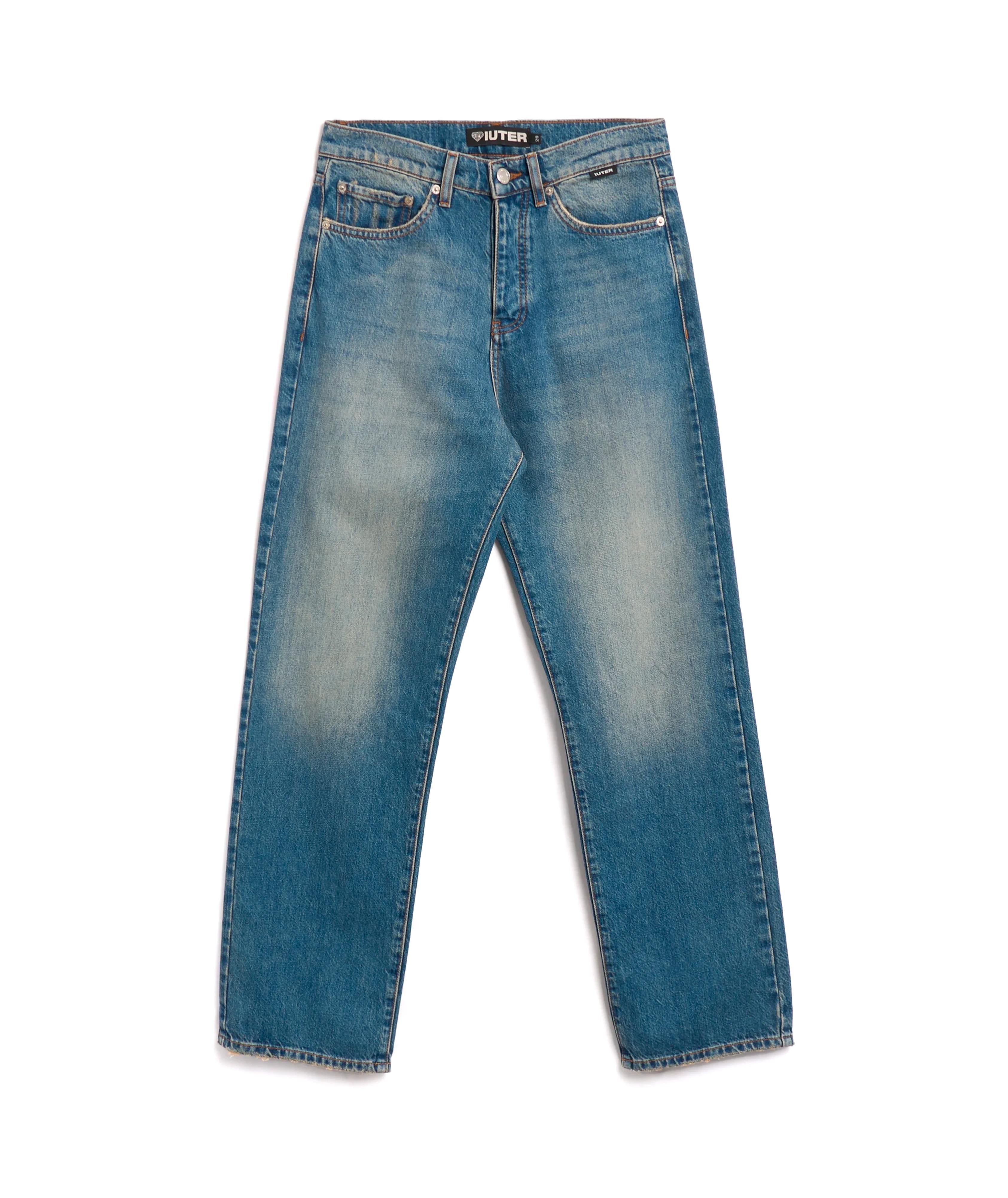 LOOSE DENIM - PANTALONE CRVRIDP02 -MEDIUMBLUE IUTER