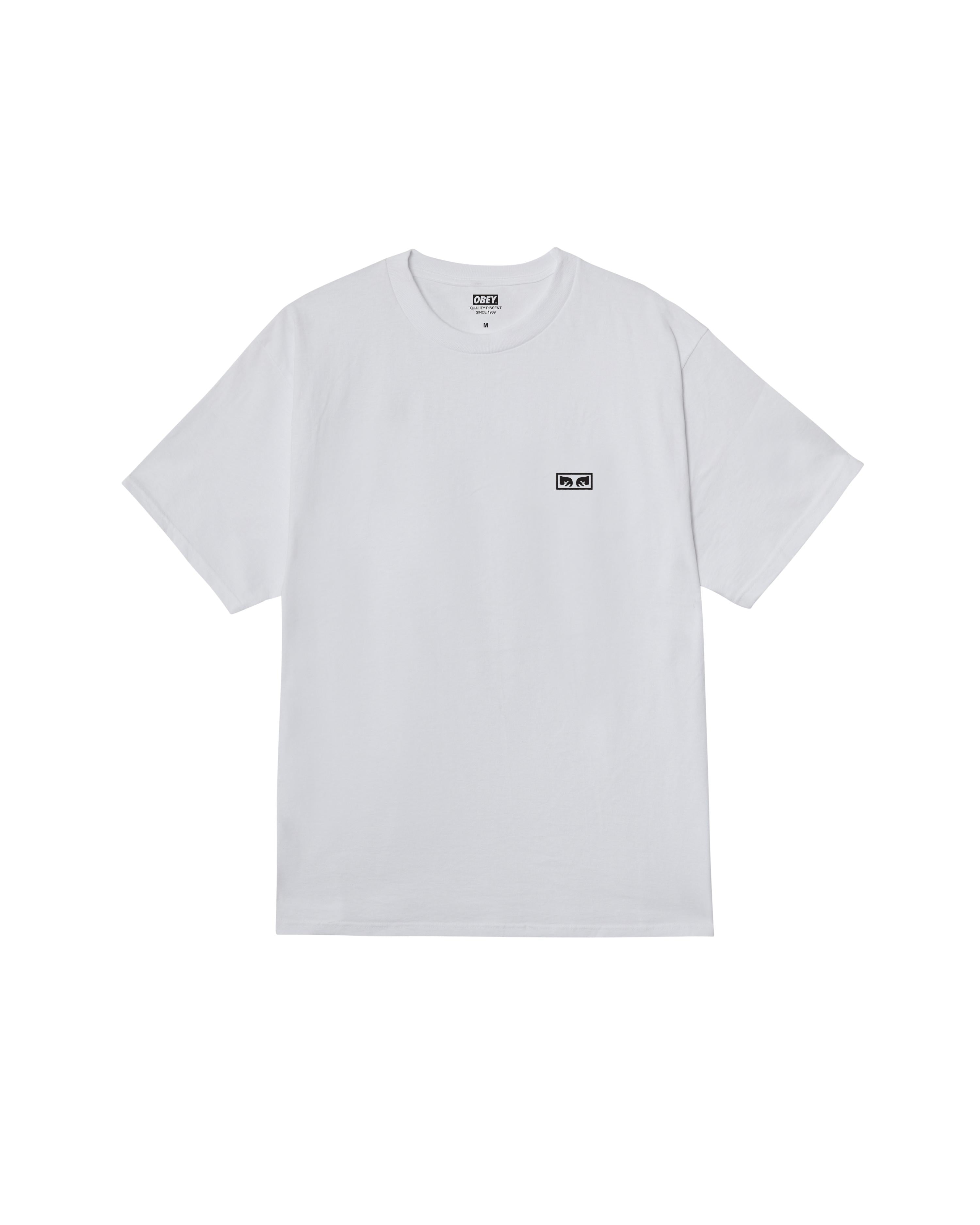 EYES 3 - T-SHIRT 22MC0000009E -WHT OBEY