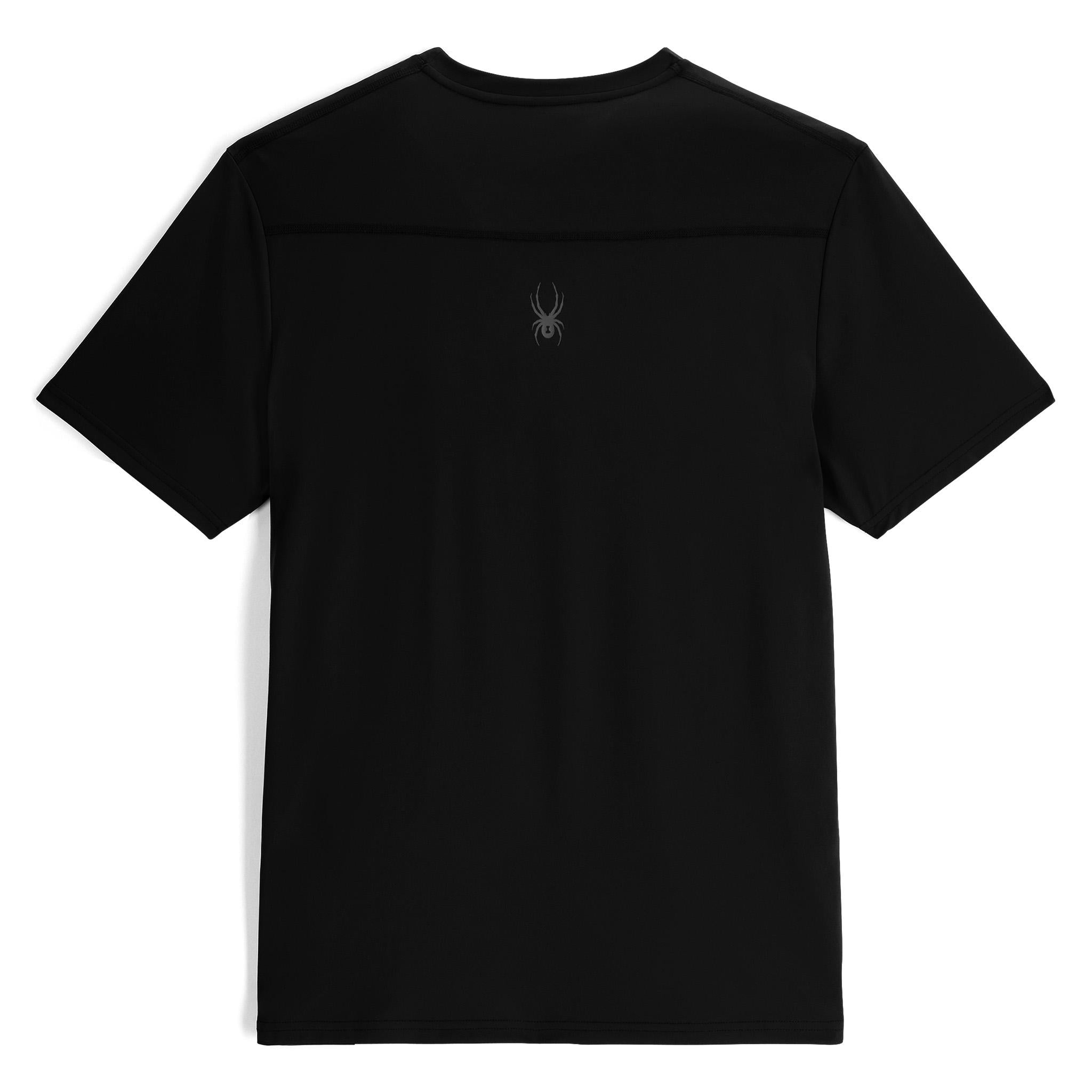 ARC SS CREW - T-SHIRT 38A011505 -BLK SPYDER