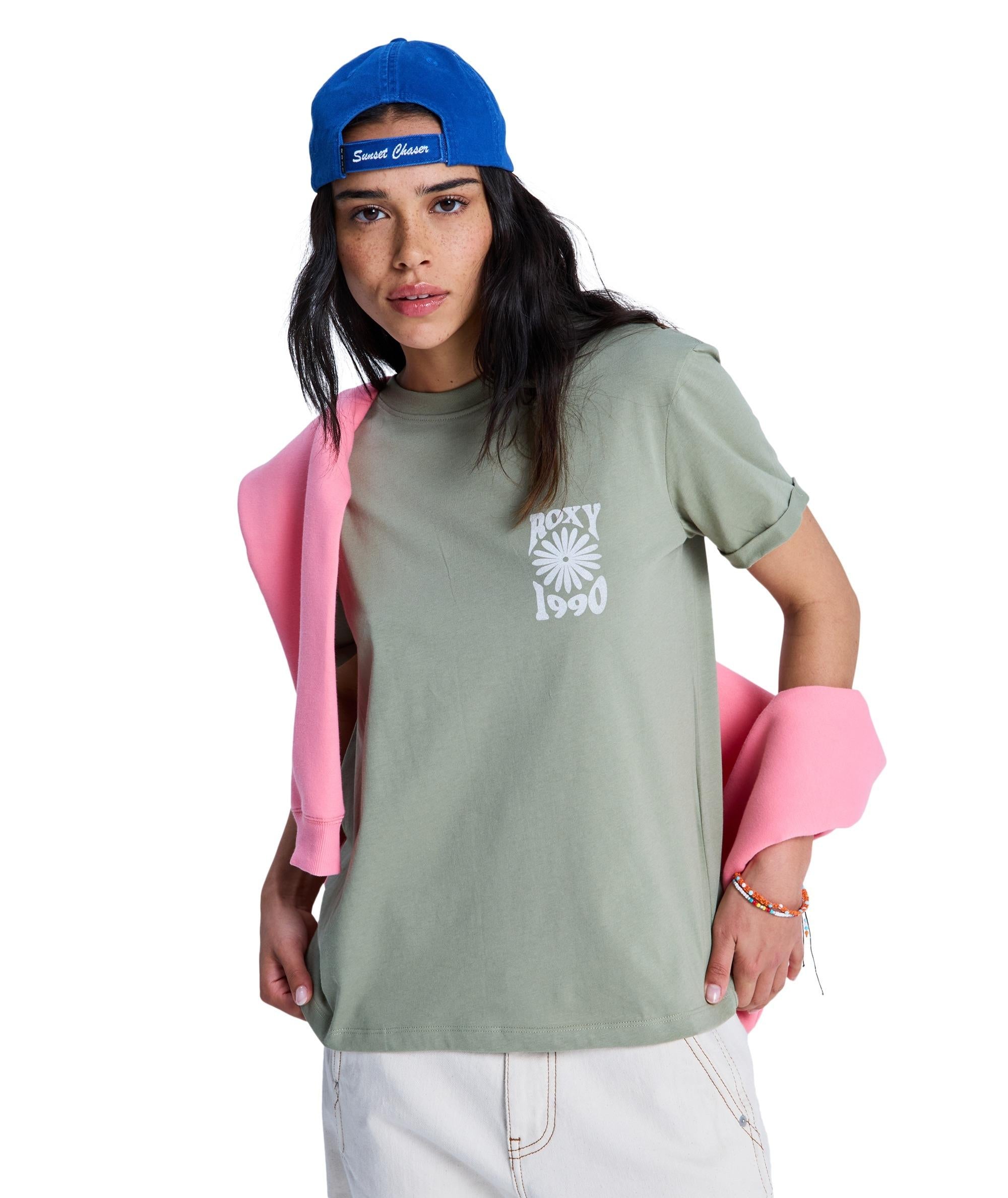 OCEANREGULAR - T-SHIRT ERJZT06110 -GLD0 ROXY