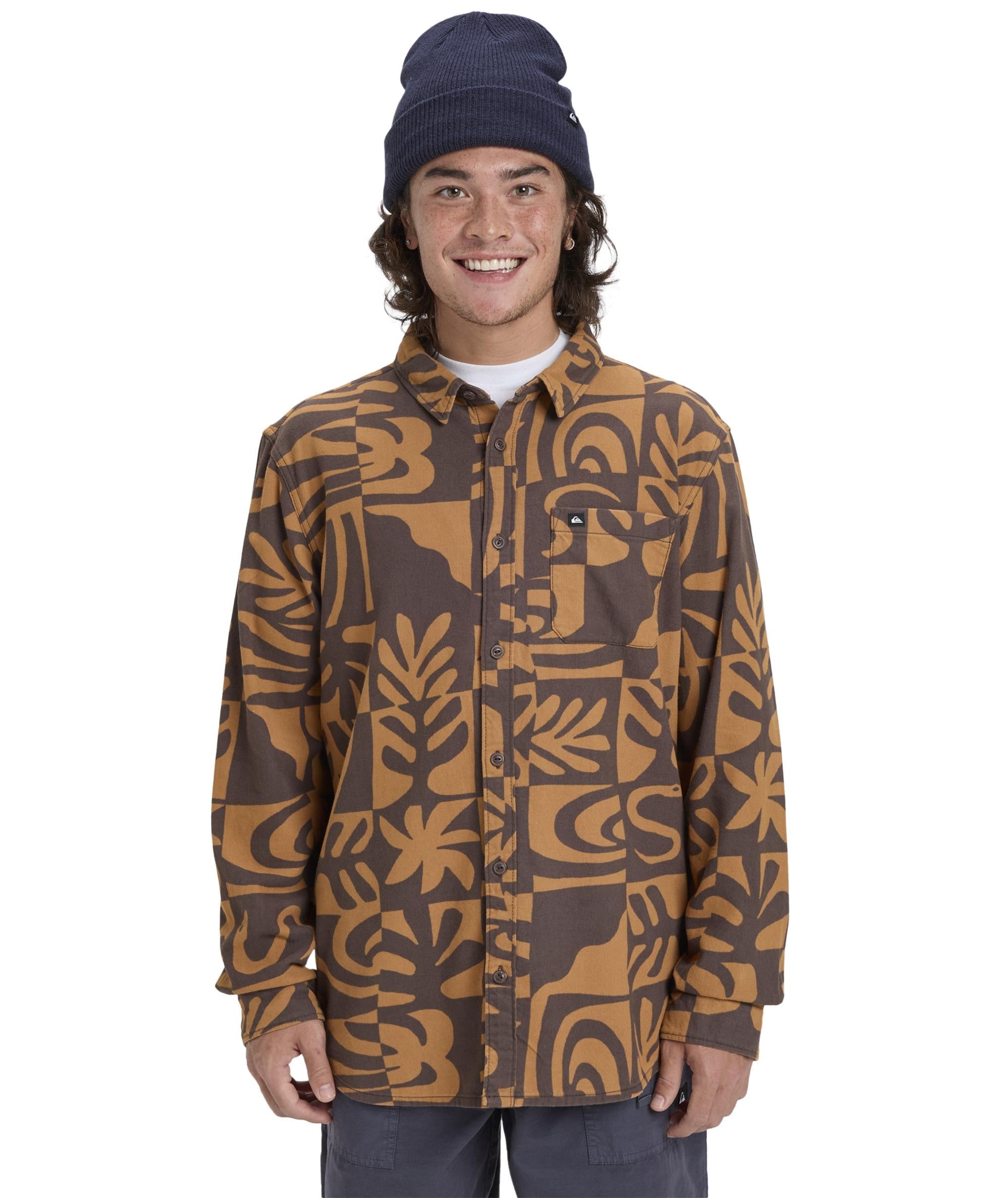 MOTHERFLY PRINTED SHIRT - CAMICIA EQYWT04653 -CMD6 QUIKSILVER