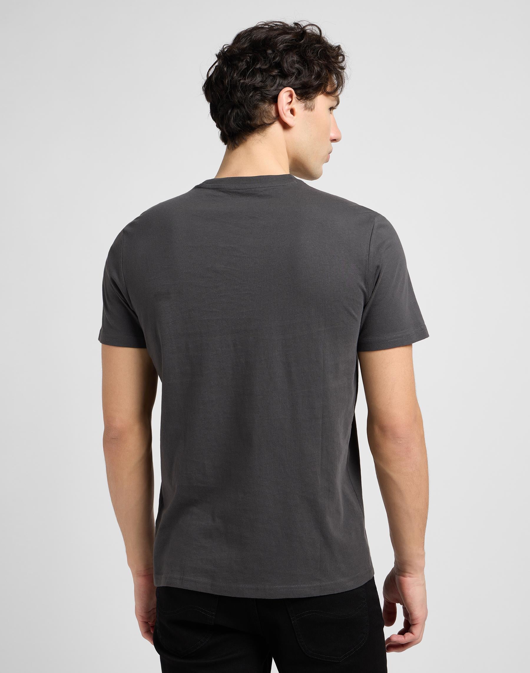 PATCH LOGO WASHED - T-SHIRT 112113584 LEE