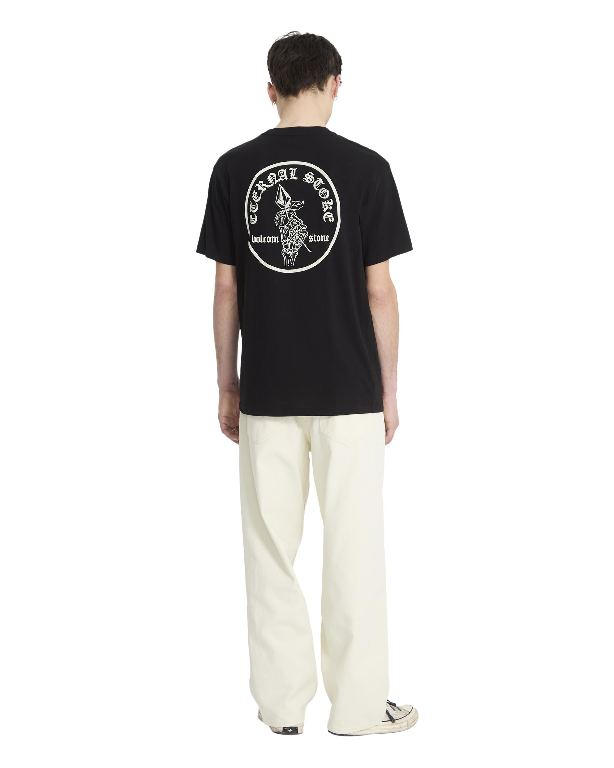 ETERNAL STOKE - T-SHIRT A5012614 _BLK VOLCOM