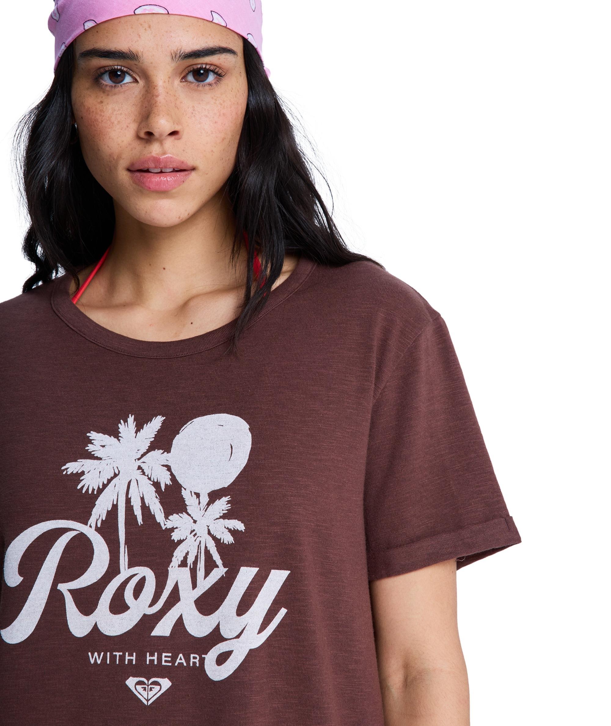 OCEANWAVE REGULAR SLUB - T-SHIRT ERJZT06096 -CRR0 ROXY