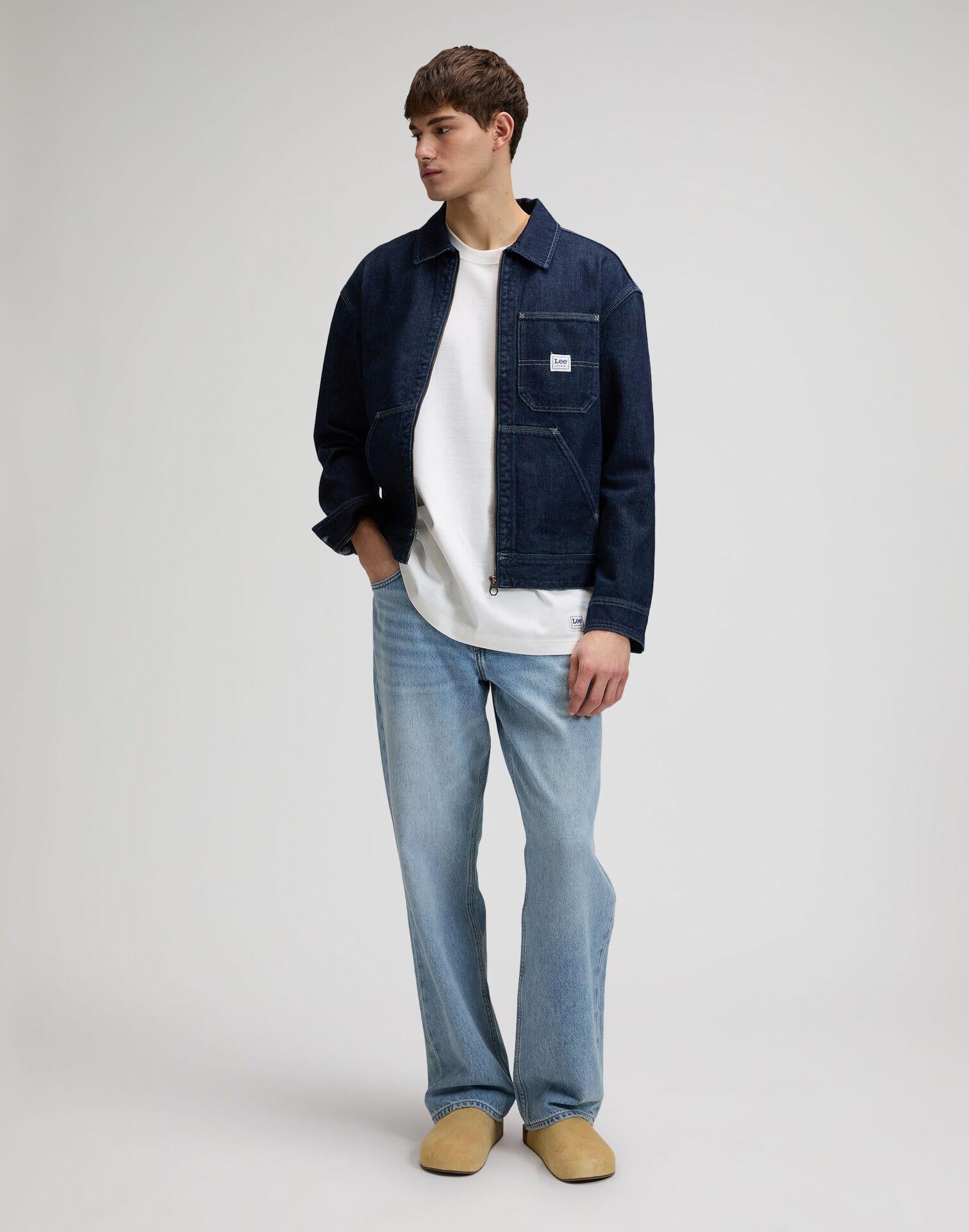 WORKWEAR BOXY BRIGHT WHITE - T-SHIRT 112376541 . LEE