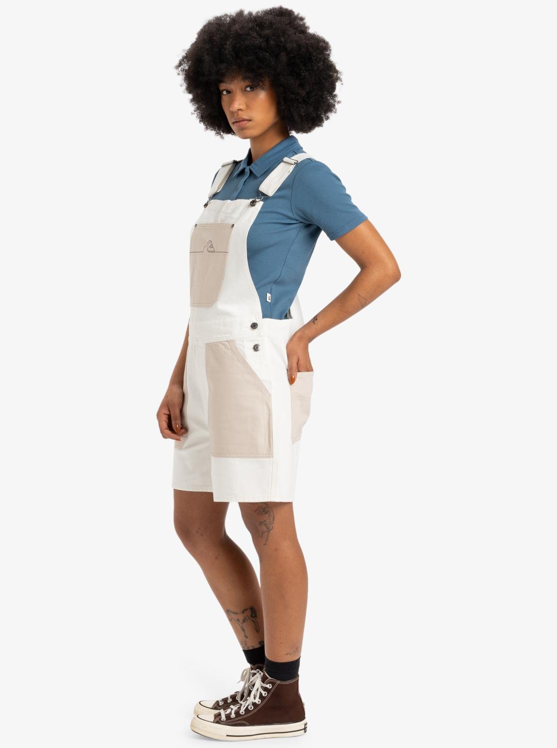 LYA DUNGAREE - PANTALONE EQWWD03117 -WBK0 QUIKSILVER