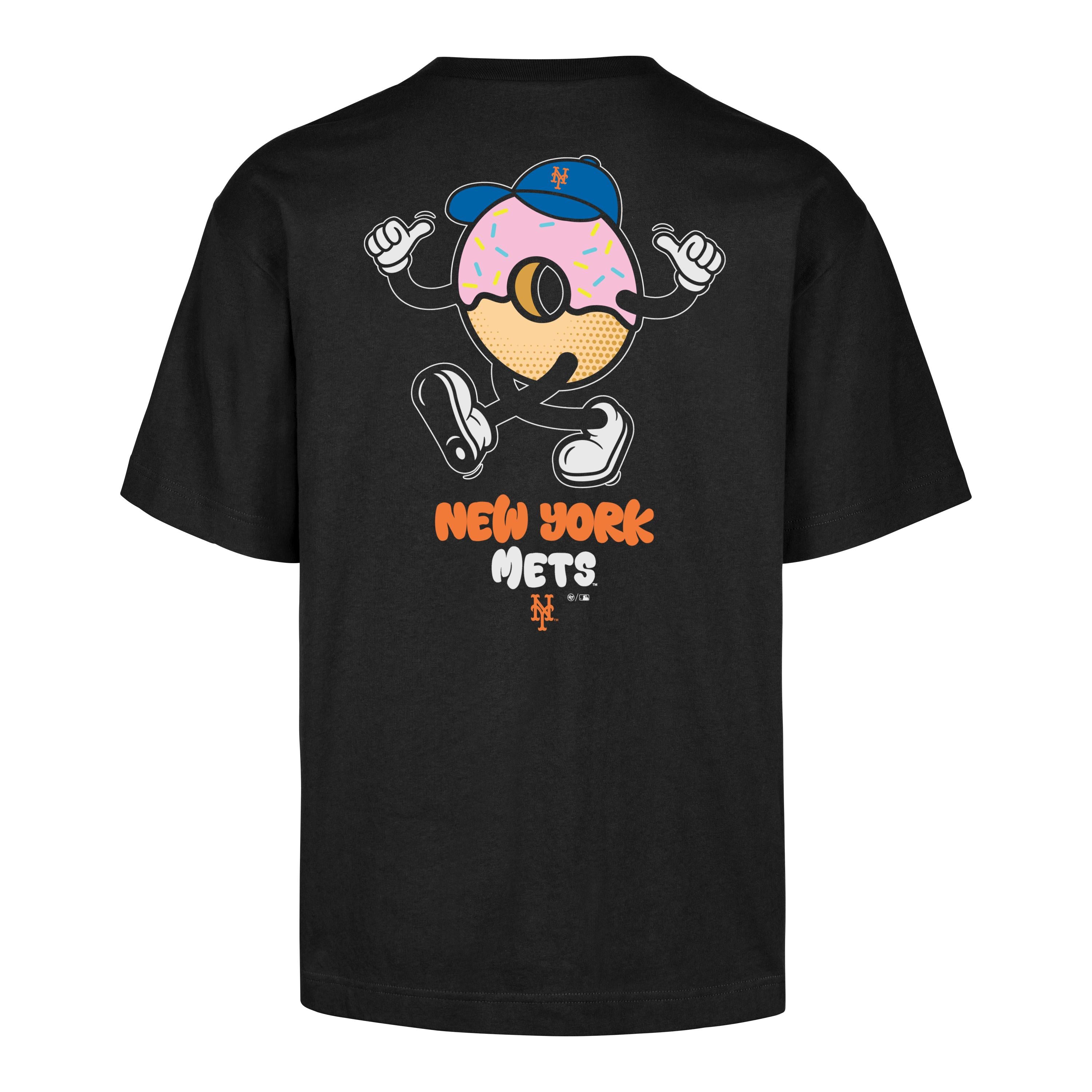 M.C. CARTOON BACKER FOUNDATION NEW YORK METS - T-SHIRT 47-BB016TMLUAP684414 BK 47 BRAND