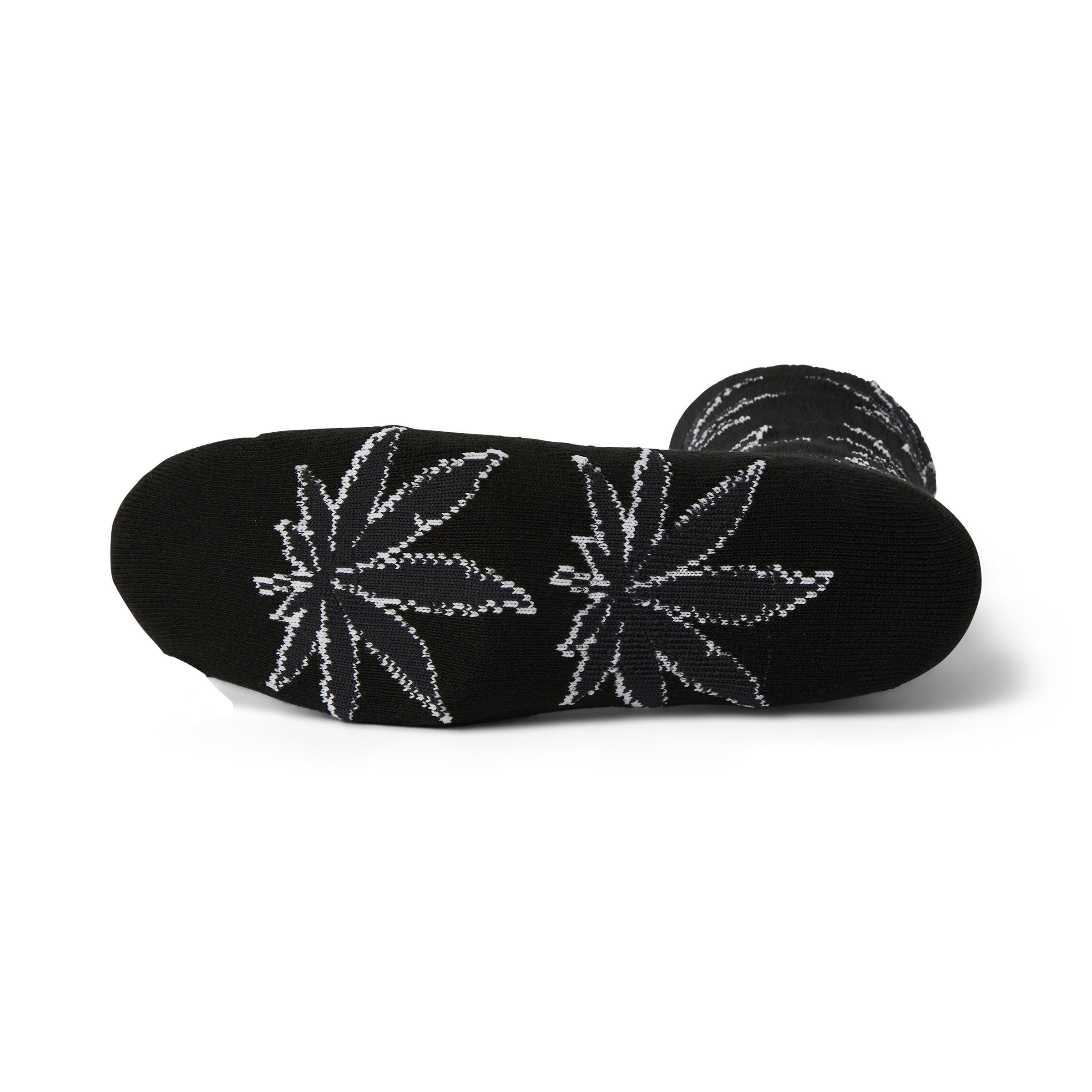 PLANTLIFE SHADOW SOCK - CALZE 71MA0000665 -BLACK HUF