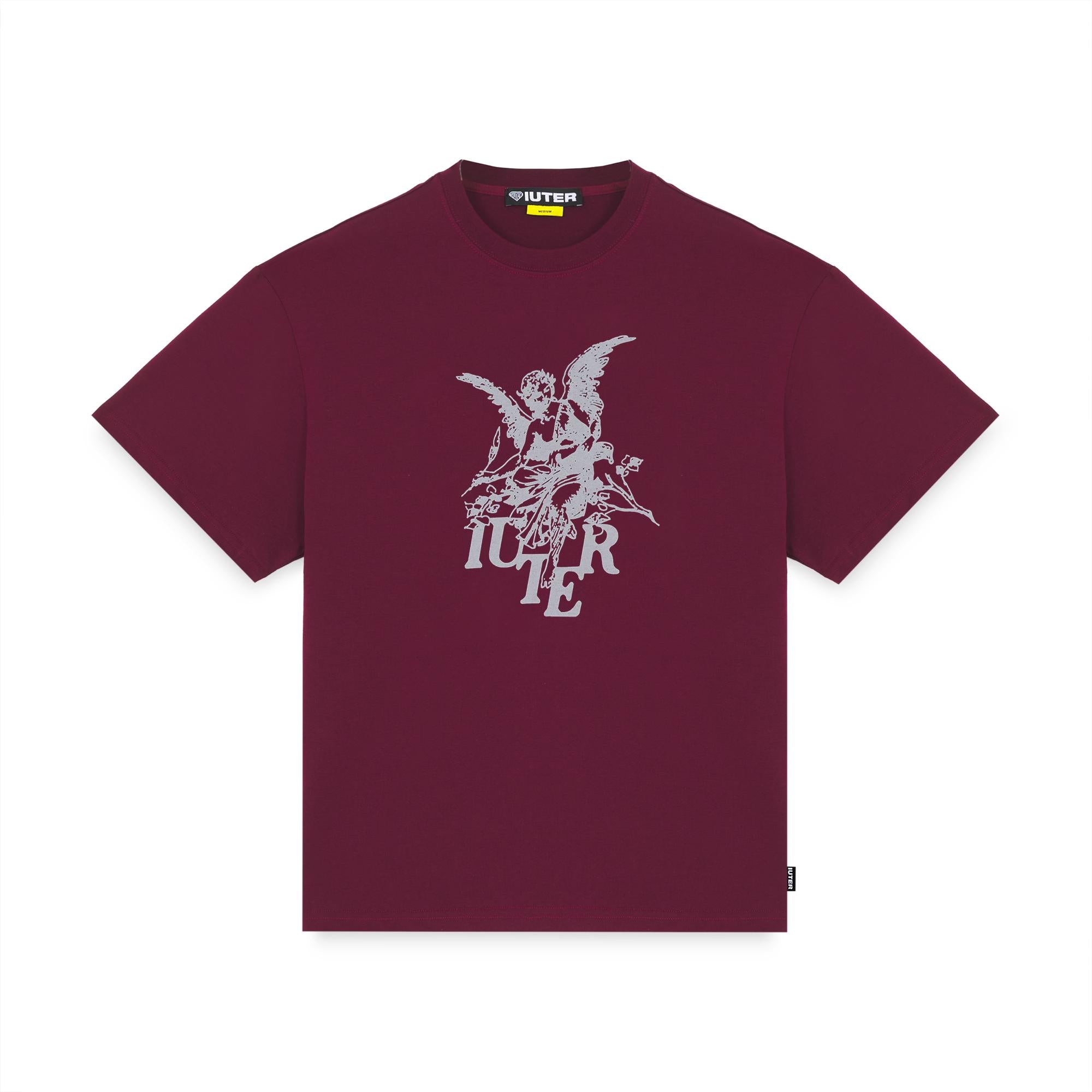 ANGEL - T-SHIRT 25WITS09 -BURGUNDY IUTER