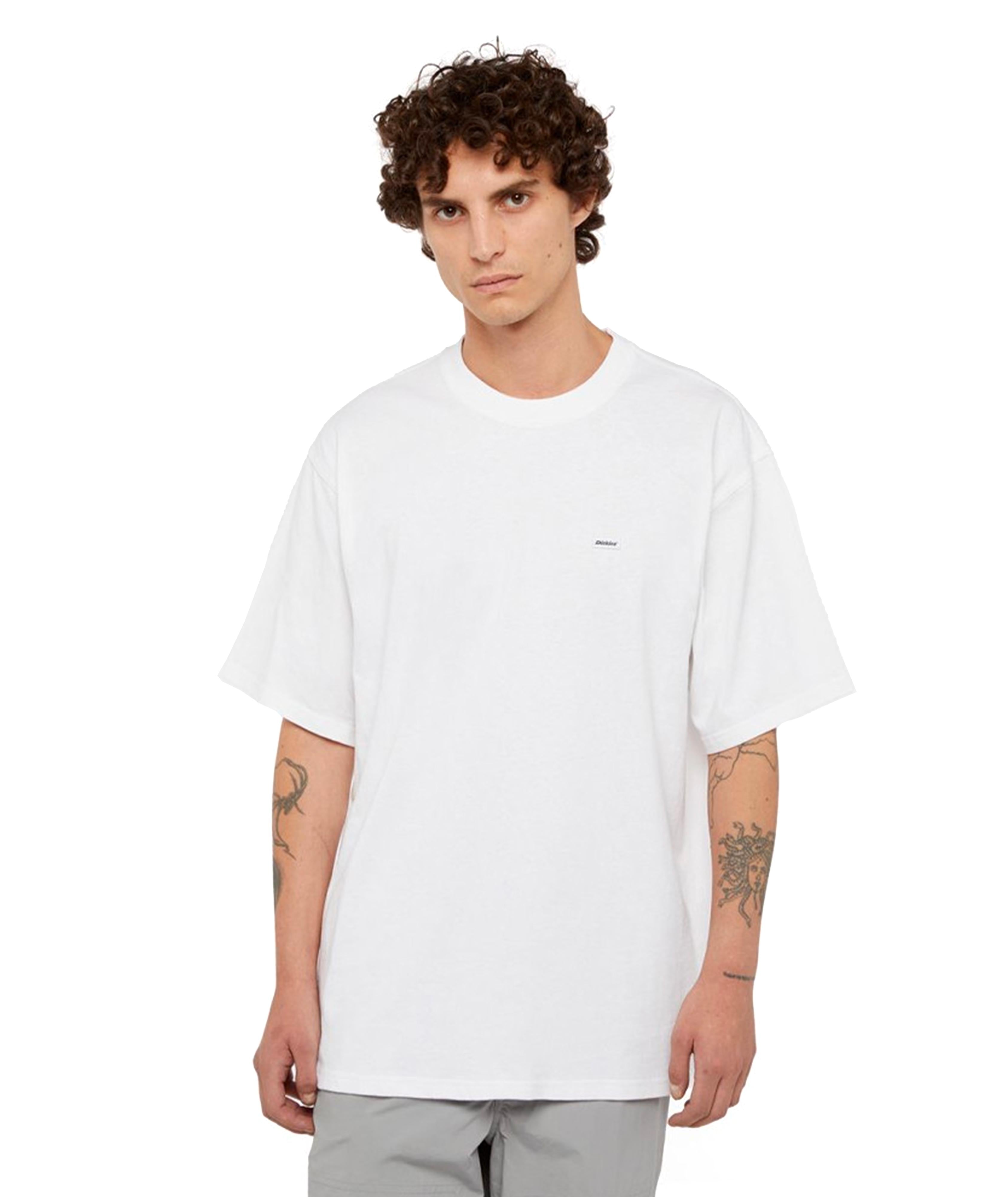 CLANCY HEAVYWEIGHT - T-SHIRT DK0A4Z4L 0WH1 DICKIES