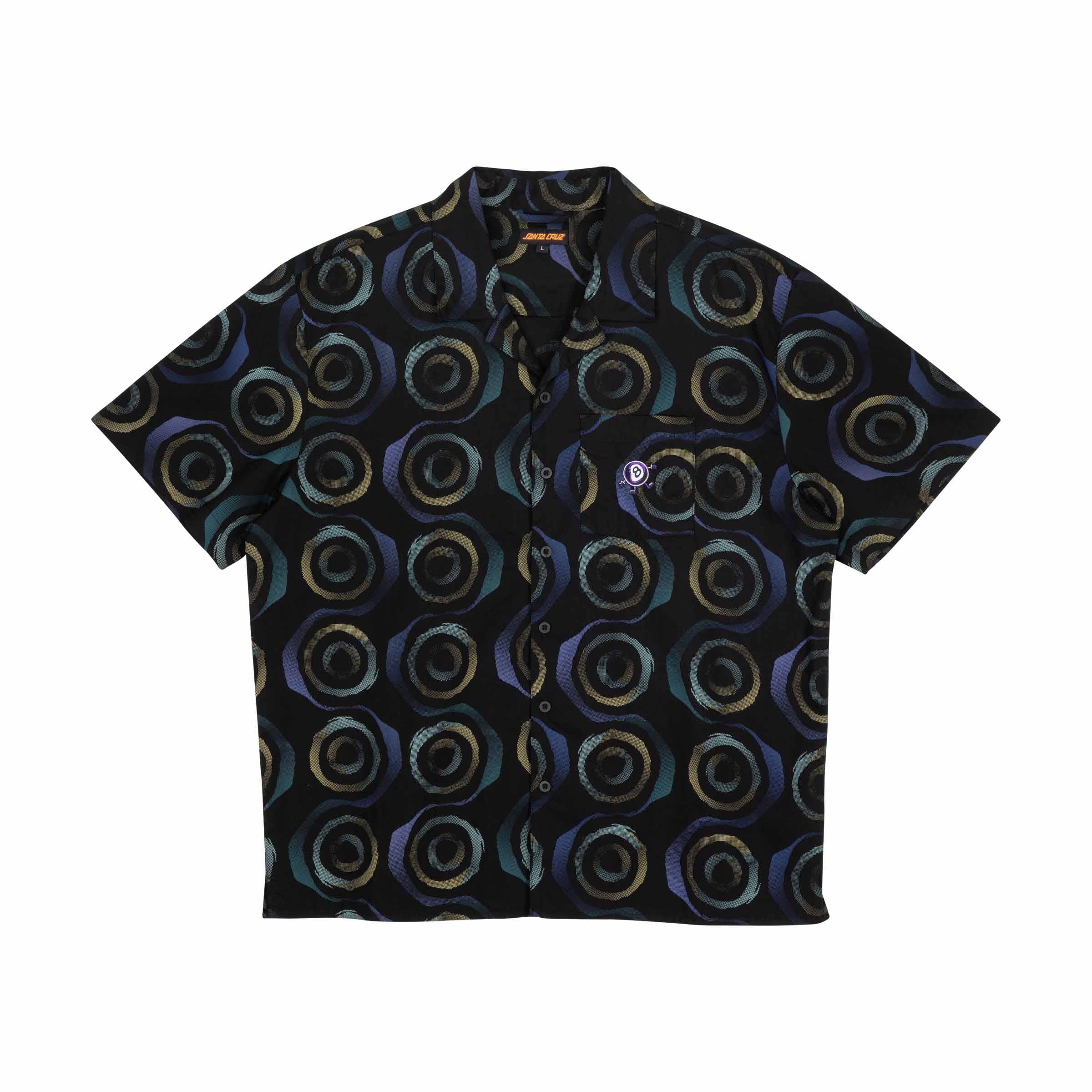 VERTIGO HAZE - CAMICIA SCA-SHT-0960 . SANTA CRUZ