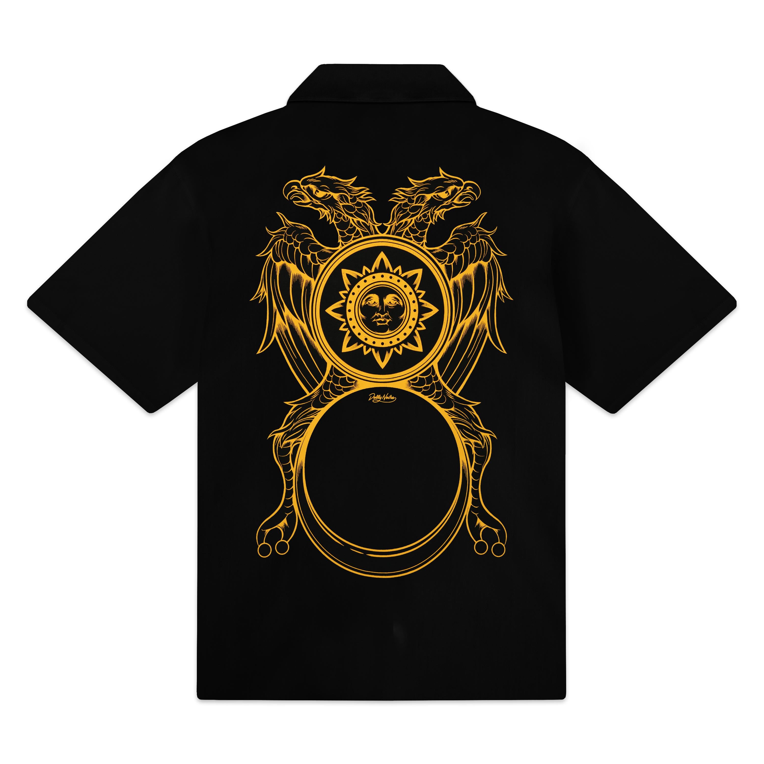 ASSO DI DENARI - OUTLINE SHIRT - T-SHIRT SH1131-CH -01 DOLLY NOIRE