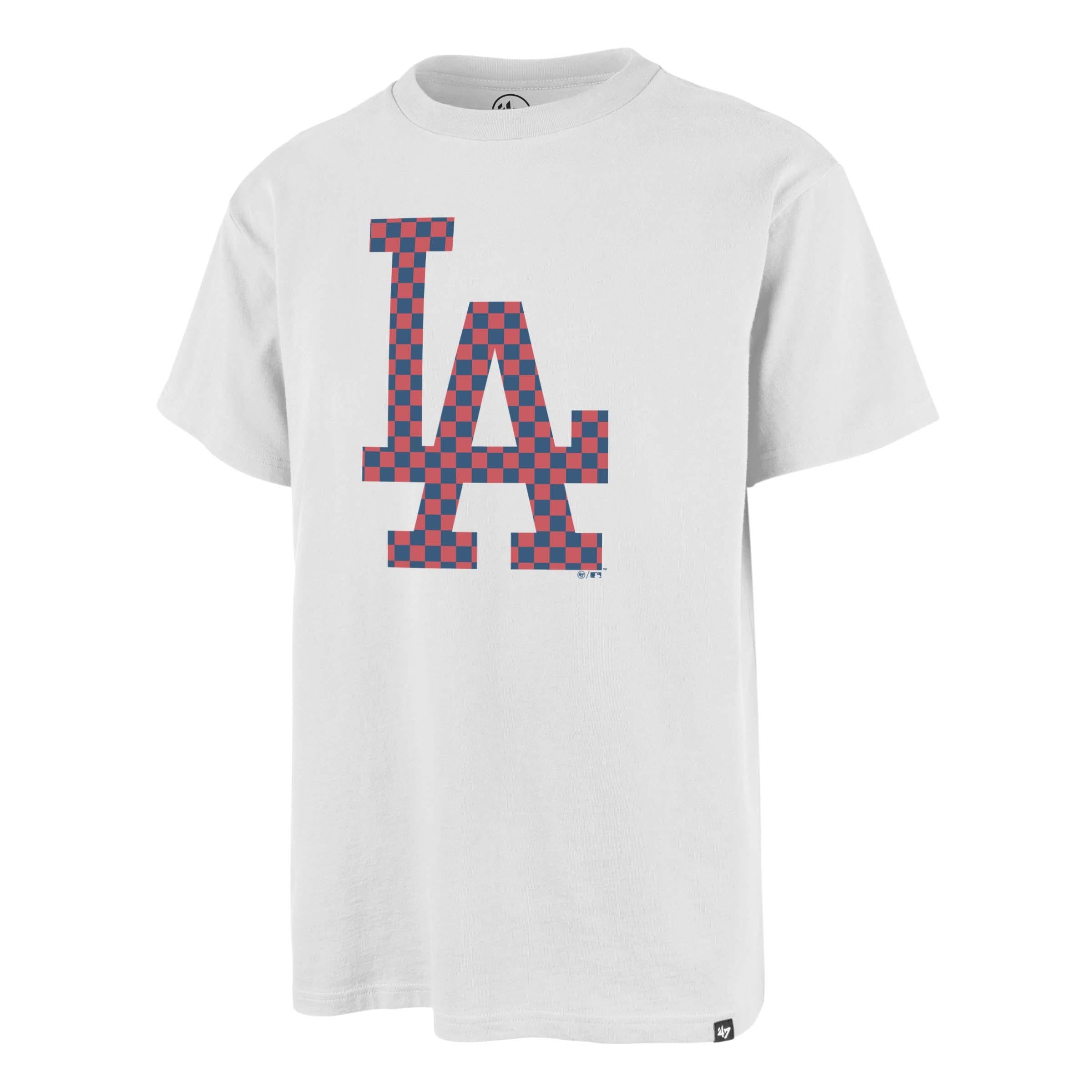 CHECK UP IMPRINT ECHO LOS ANGELES DODGERS - T-SHIRT 47-BB012TEMECH576745 WW 47 BRAND