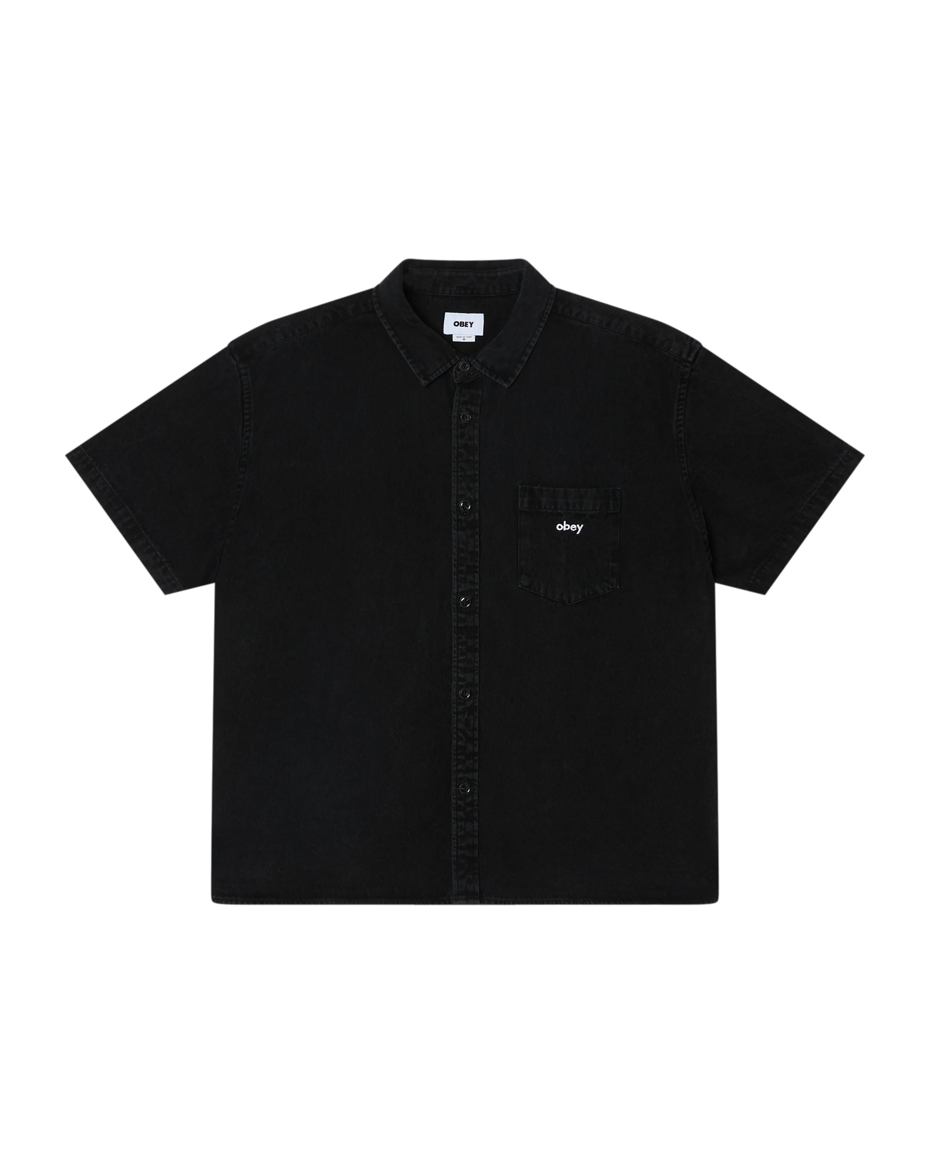 OWENS DENIM - CAMICIA 22MC0001728 -FBL OBEY