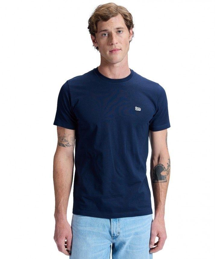 PATCH LOGO NAVY - T-SHIRT 112376603 . LEE