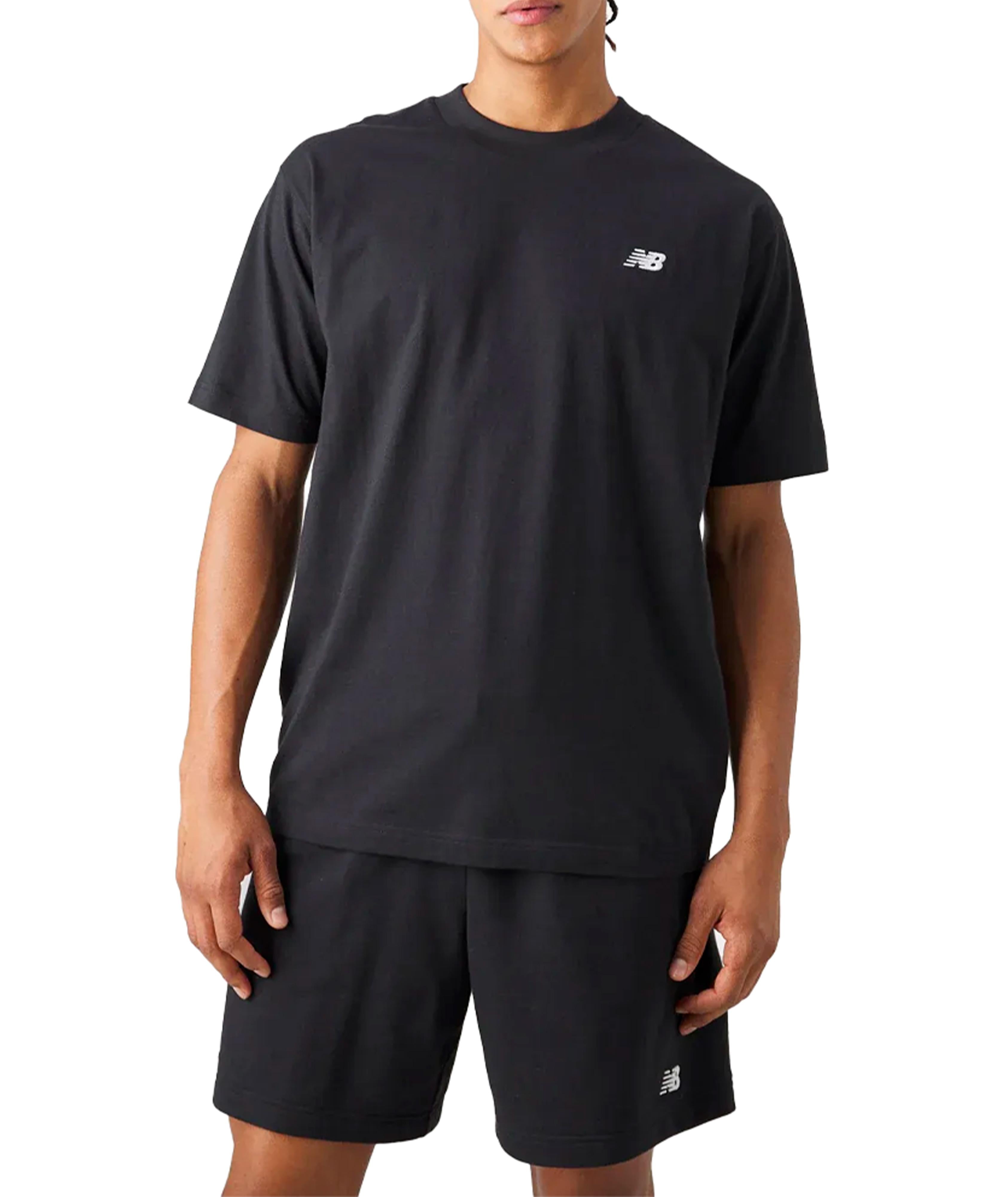 SPORT ESSENTIALS COTTON - T-SHIRT MT41509BK . NEW BALANCE