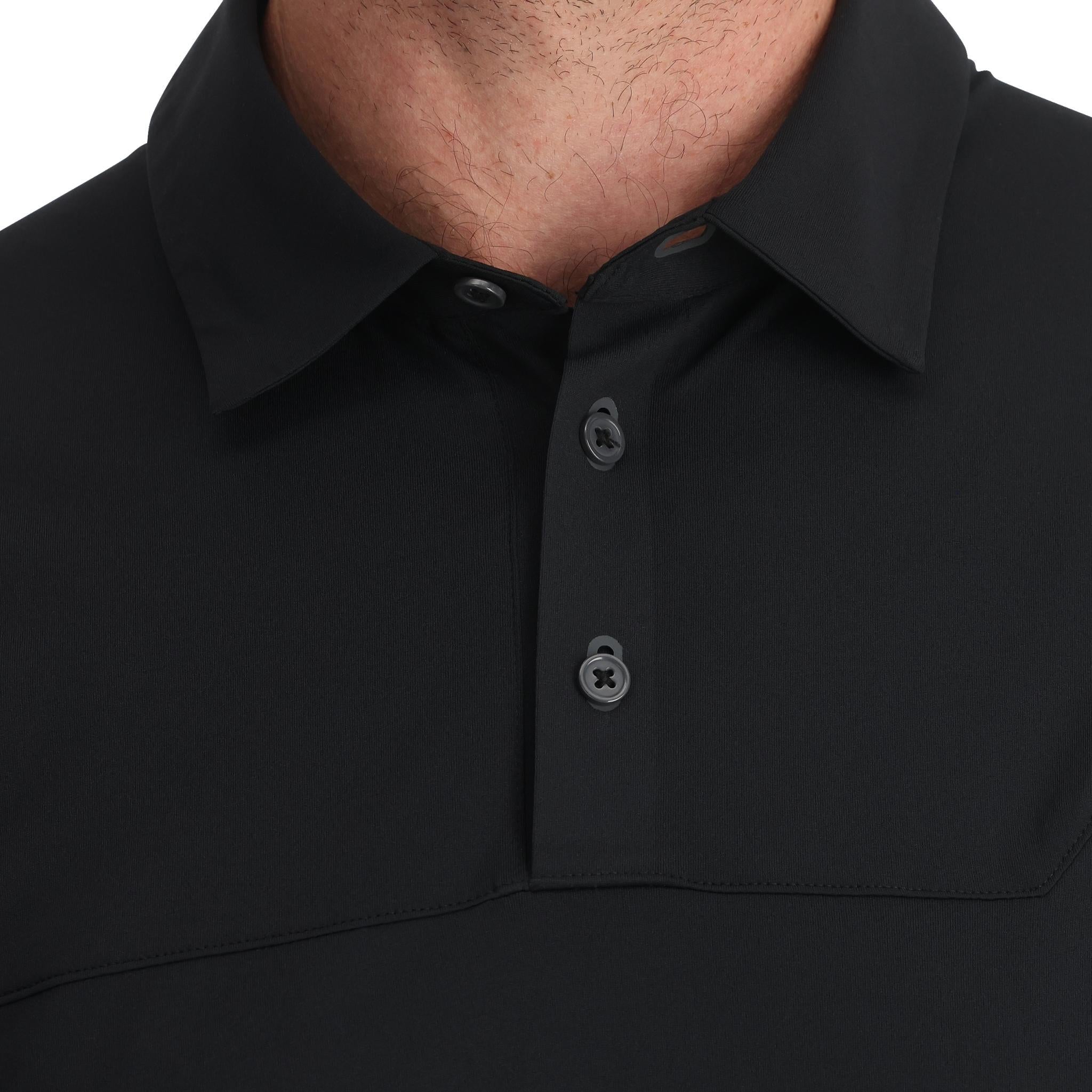 LINKS SS TECH POLO - POLO 38A011501 -BLK SPYDER
