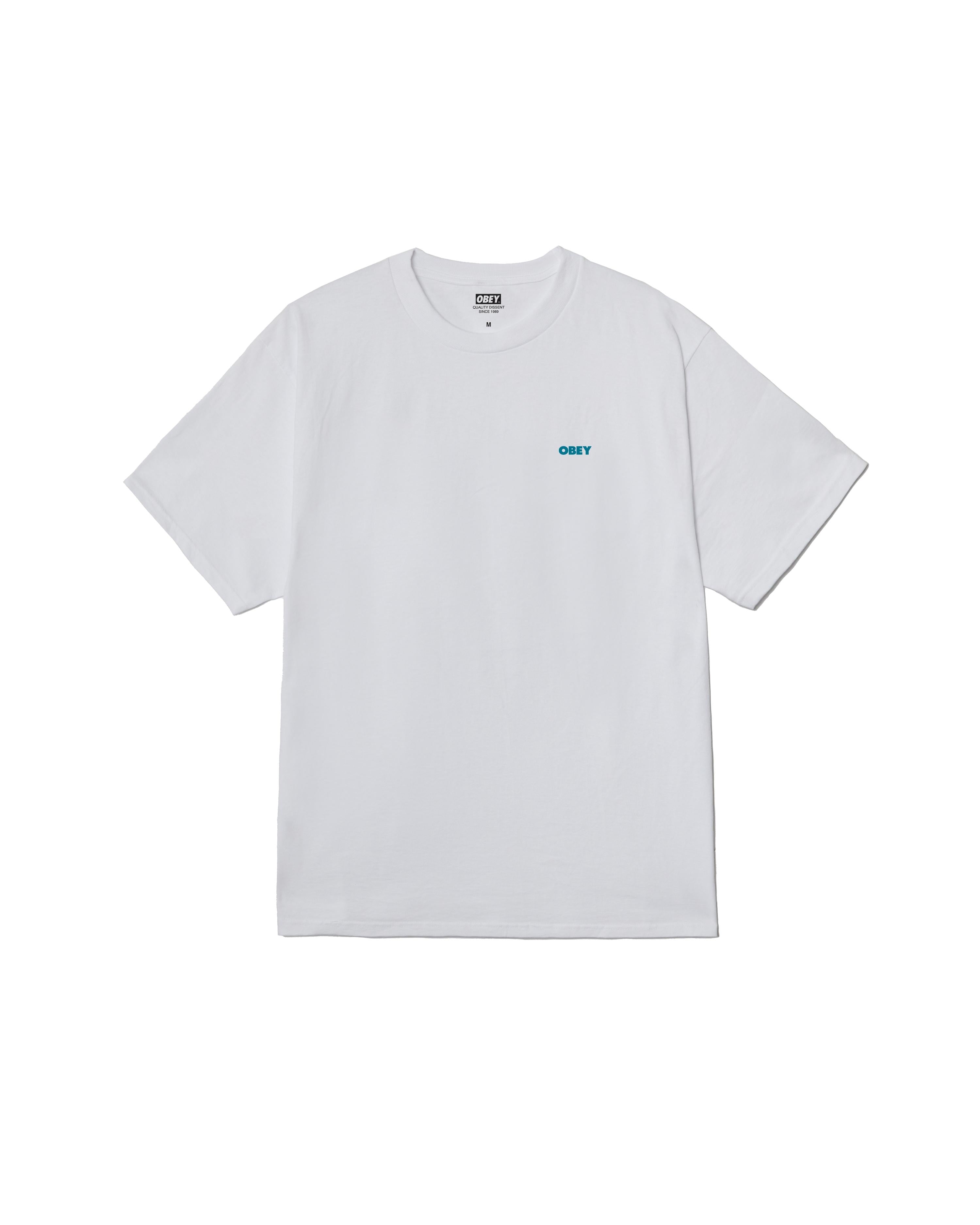 FUTURE UNWRITTEN - T-SHIRT 22MC0001690 -WHT OBEY