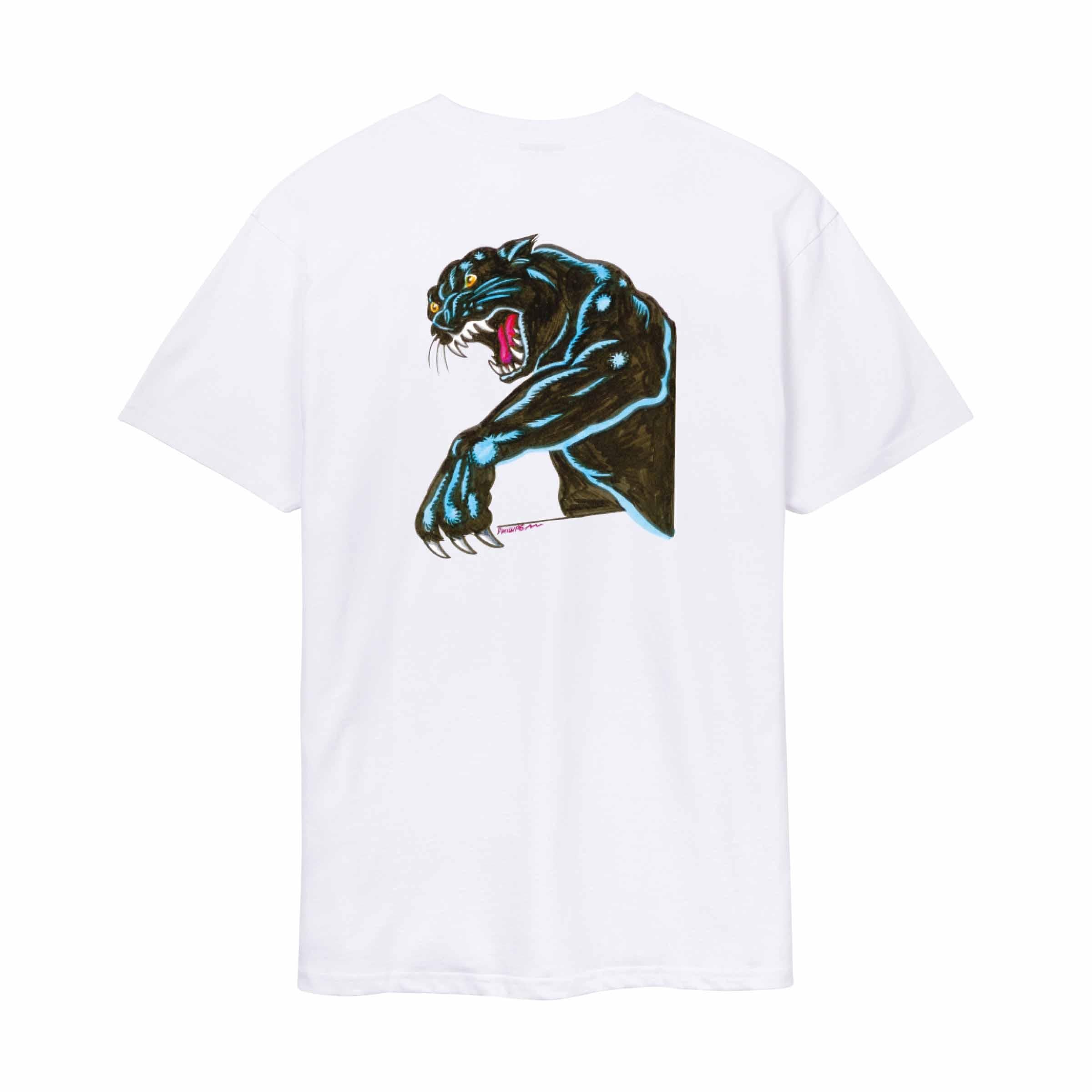 NATAS SKETCH PANTHER - T-SHIRT SCA-TEE-13275 . SANTA CRUZ