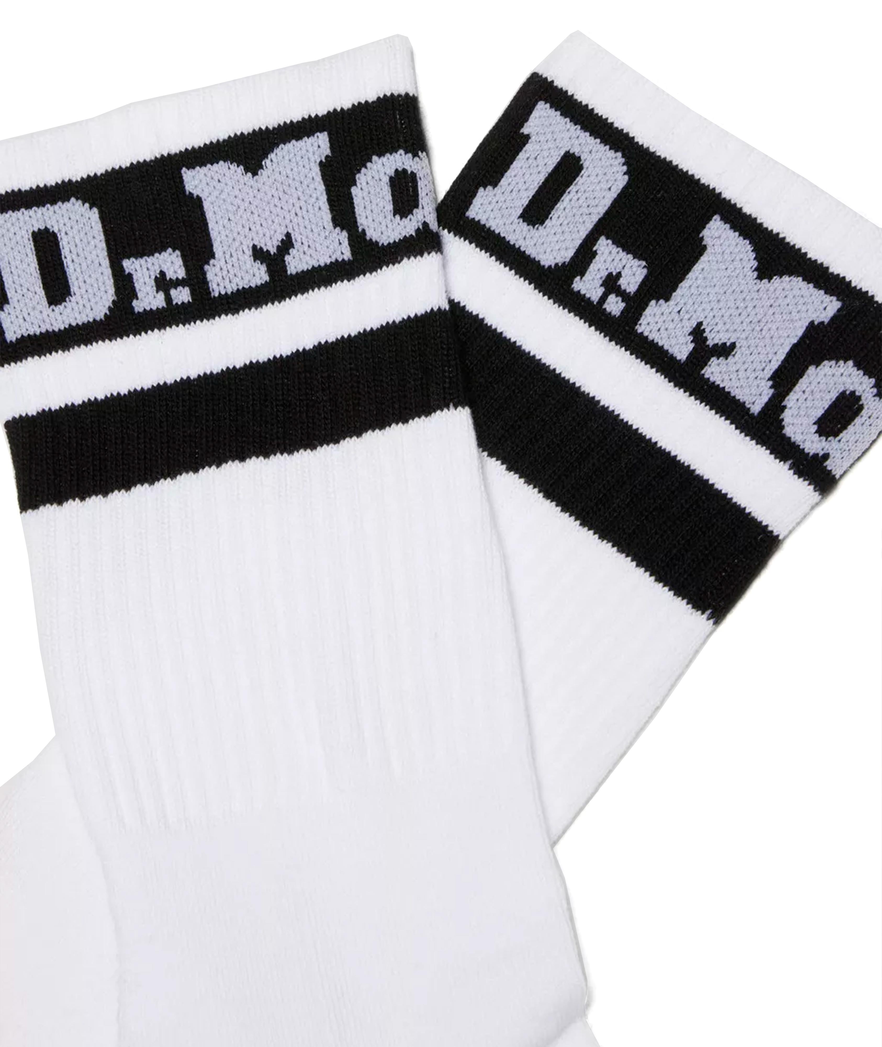 ATHLETIC LOGO SOCK - ORGANIC COTTON BLEND - CALZE AC681104 . DR MARTENS