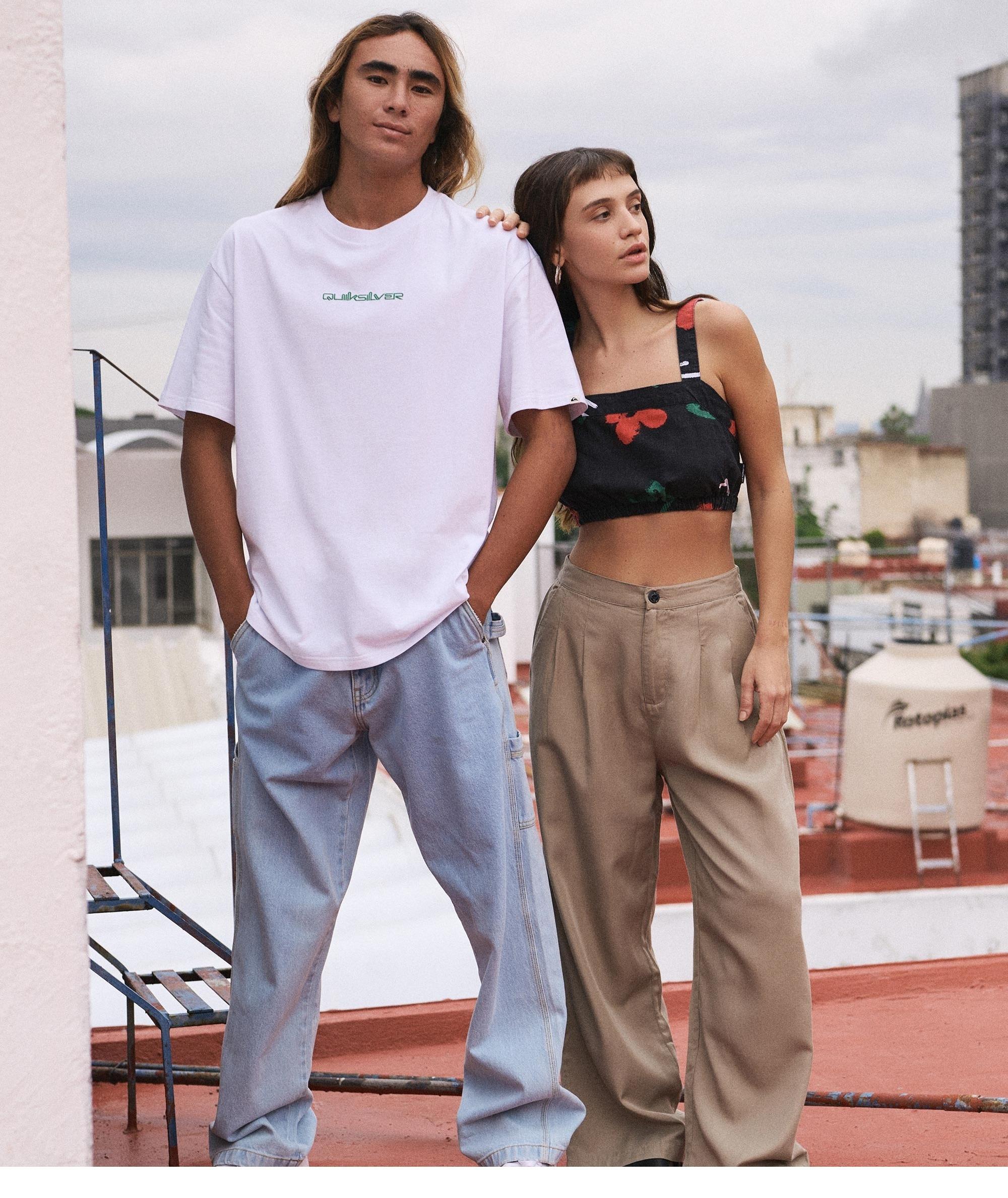 VISTA WOVEN - PANTALONE EQWNP03067 -TKS0 QUIKSILVER