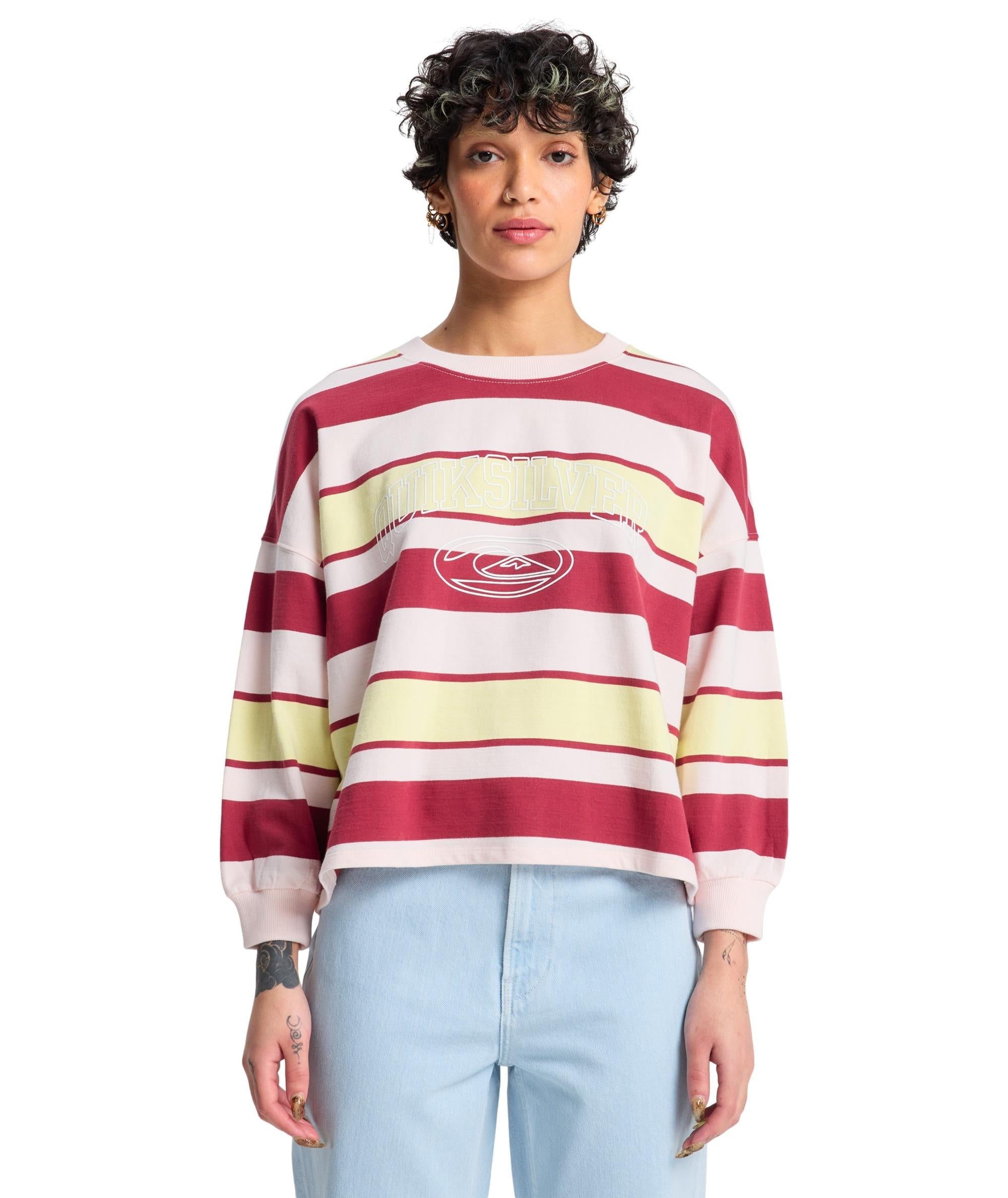 BRIGHT CREW - FELPA EQWFT03210 -RQZ6 QUIKSILVER