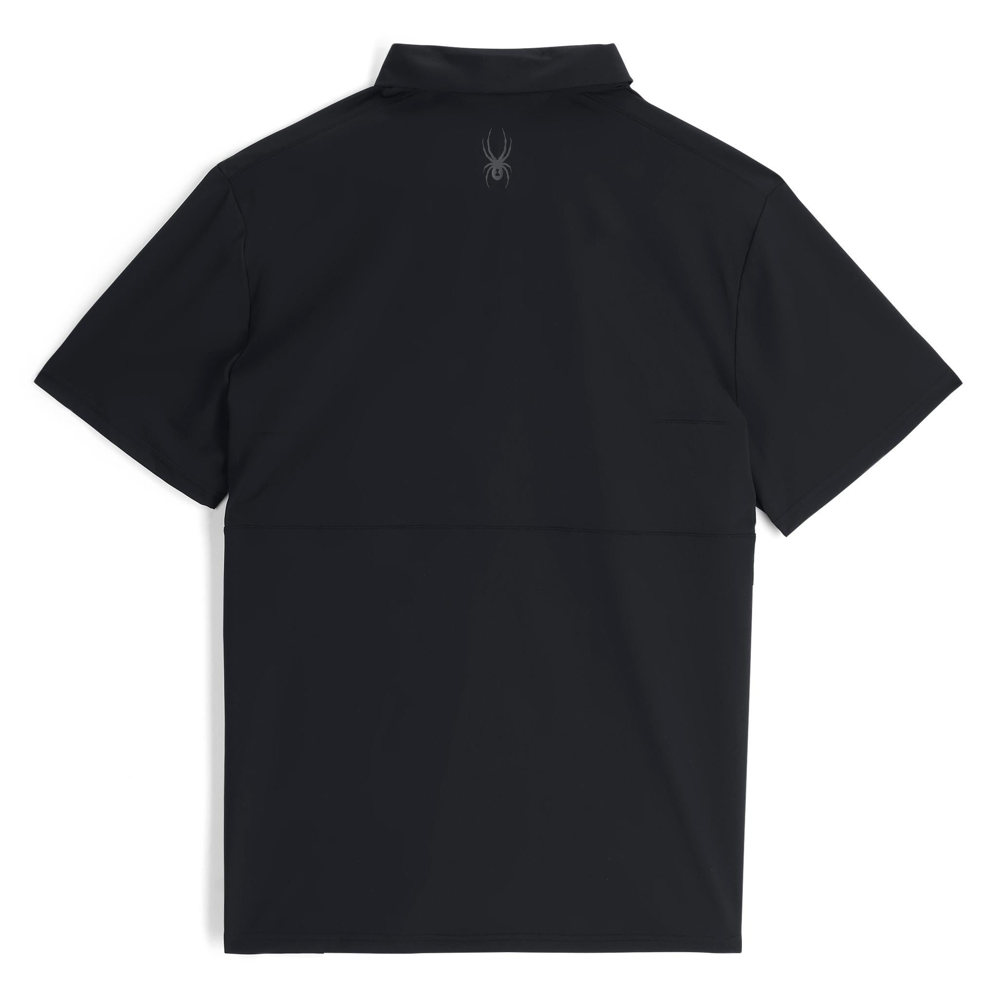 LINKS SS TECH POLO - POLO 38A011501 -BLK SPYDER