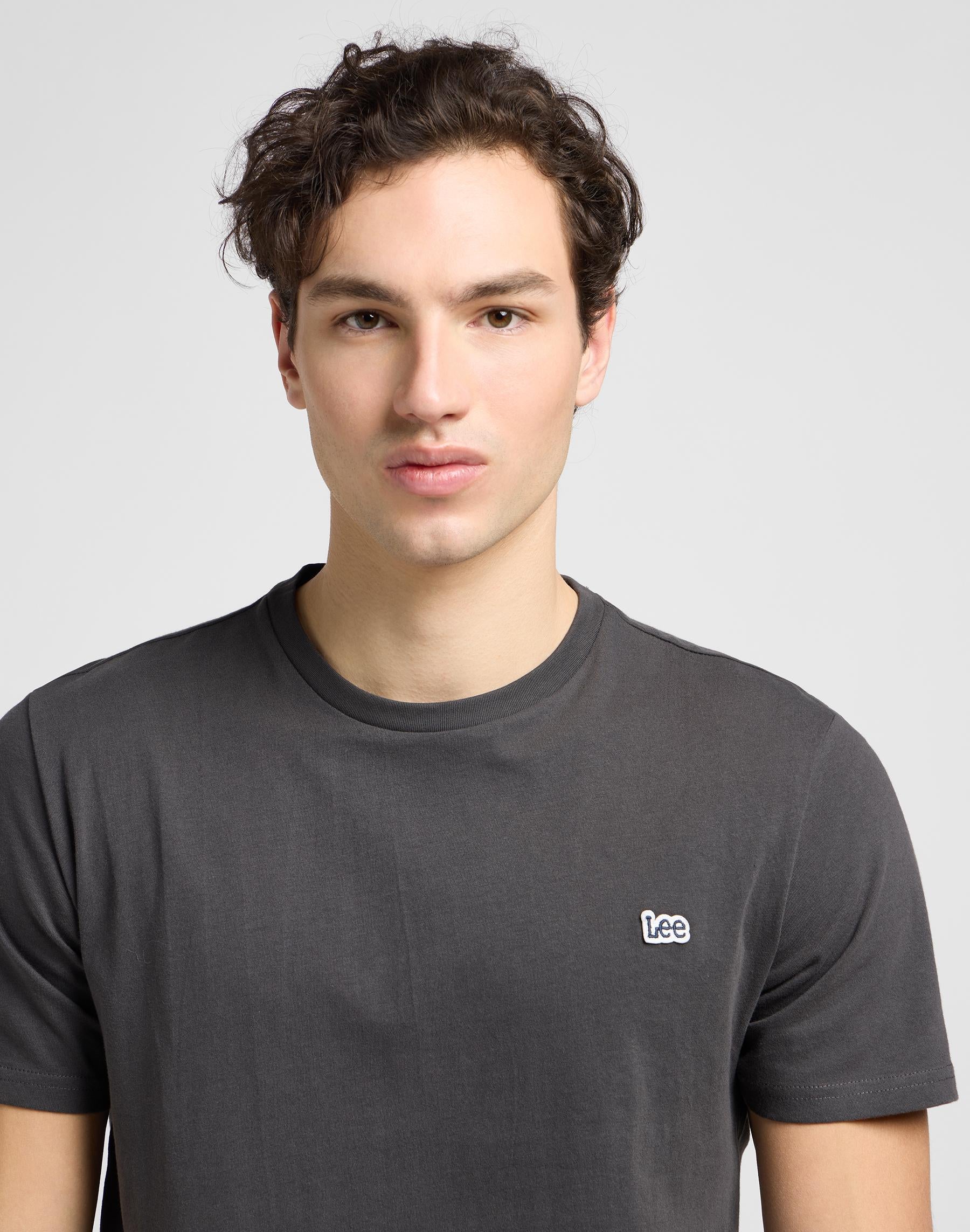 PATCH LOGO WASHED - T-SHIRT 112113584 LEE