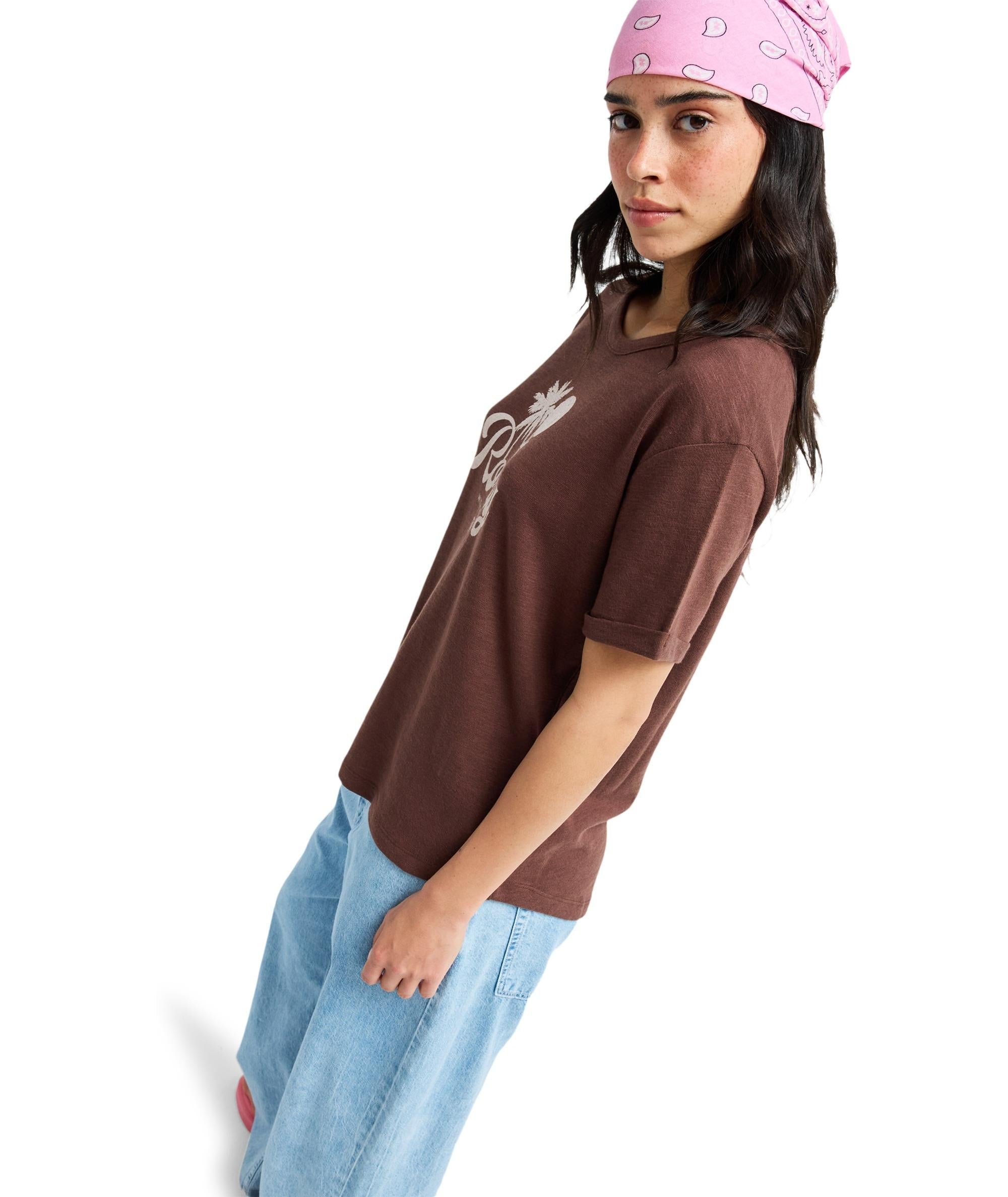 OCEANWAVE REGULAR SLUB - T-SHIRT ERJZT06096 -CRR0 ROXY