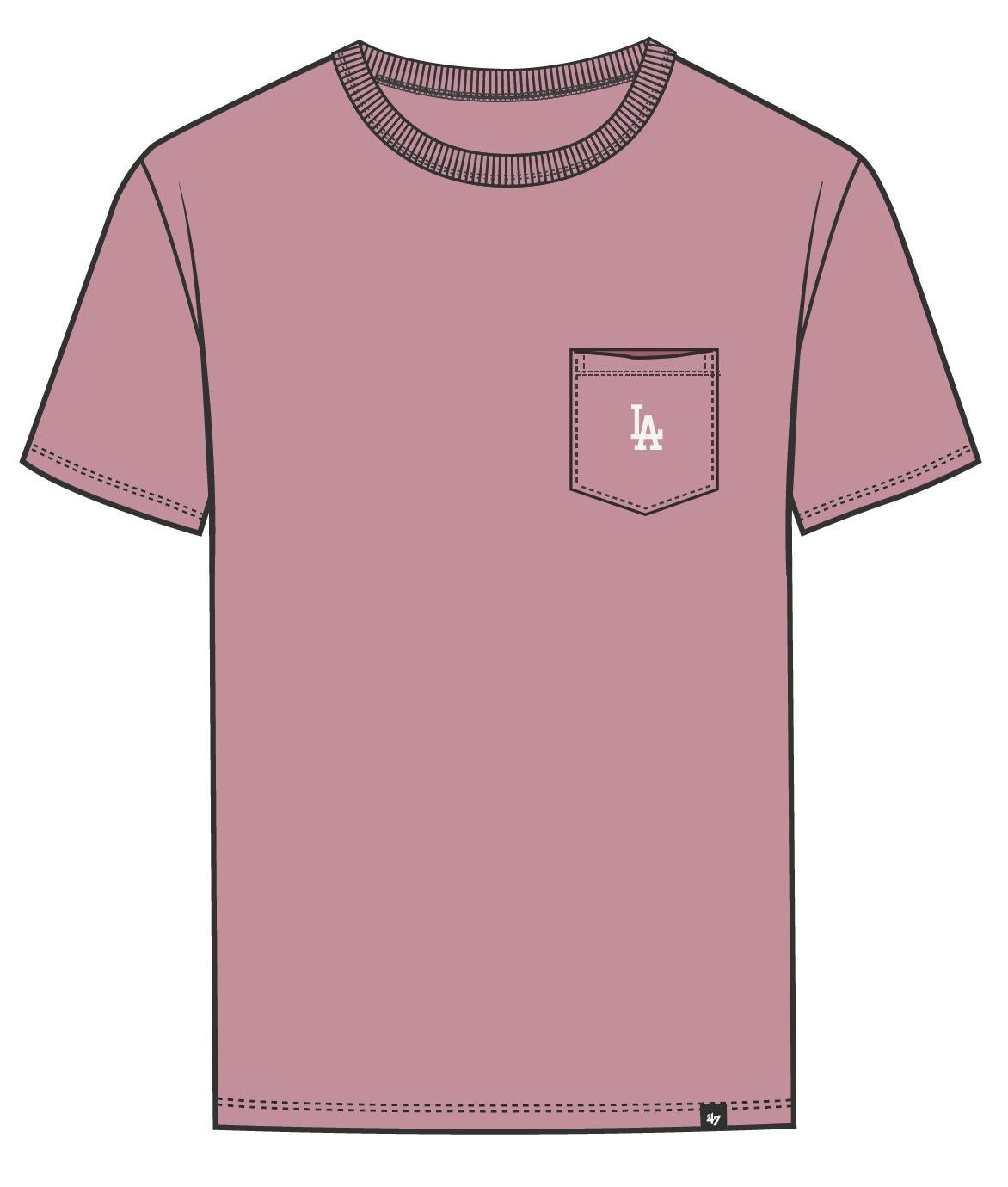 BASERUNNER EMB ECHO POCKET LOS ANGELES - T-SHIRT 47-BB012TMOEQH707549 QC 47 BRAND