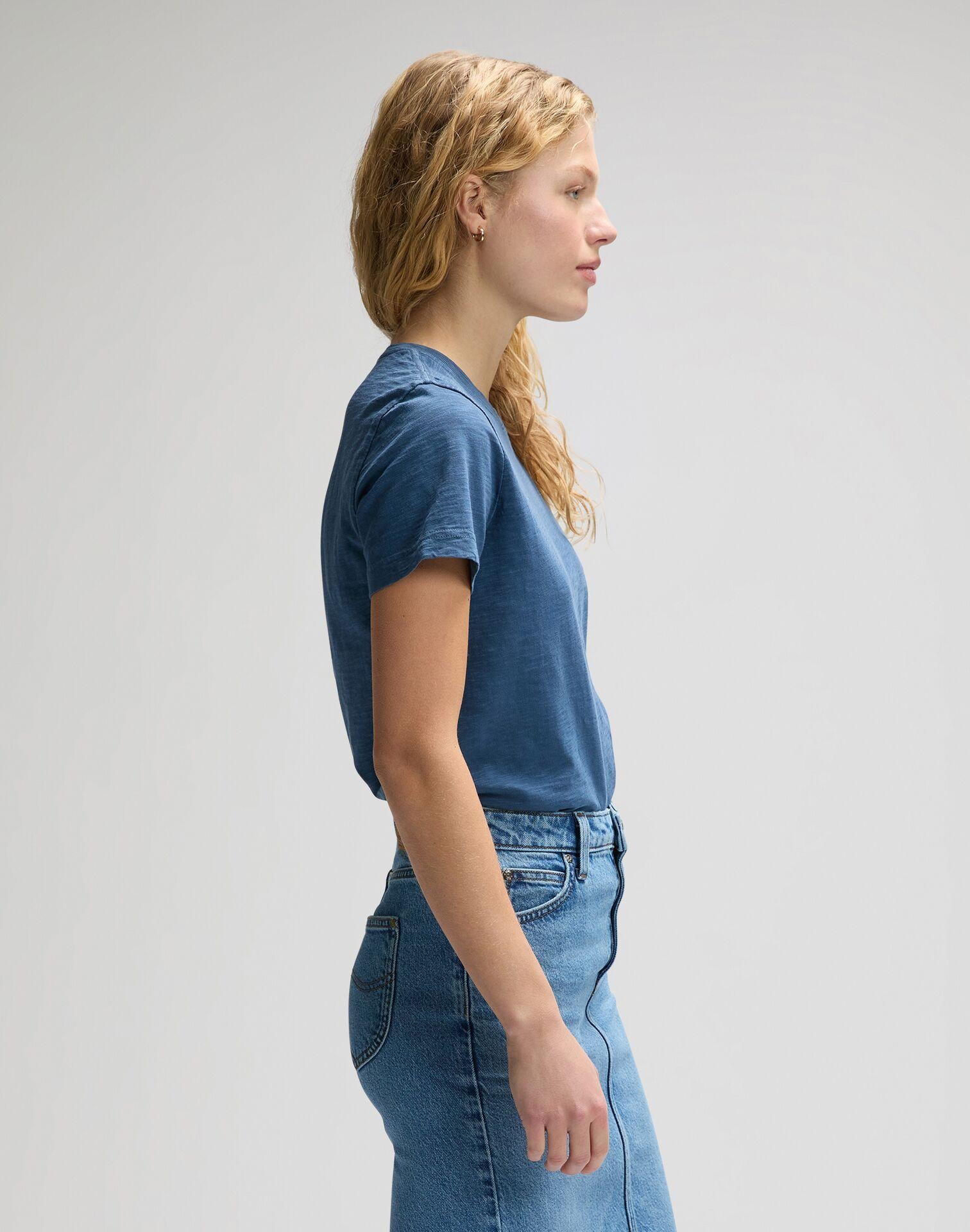 PERFECT ACADEMY BLUE - T-SHIRT 112376989 . LEE