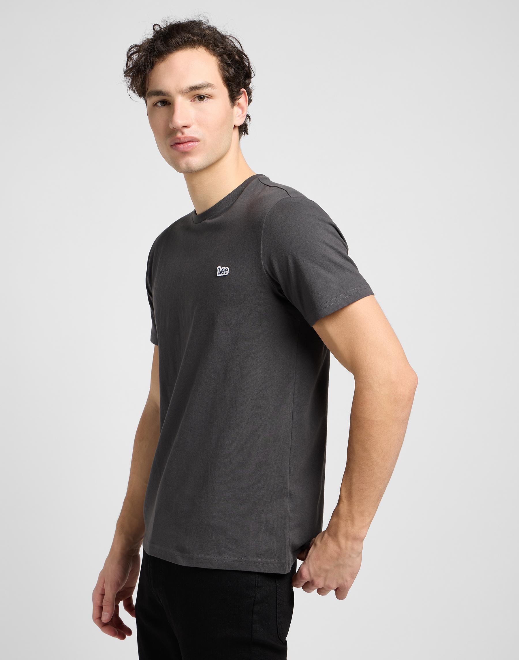 PATCH LOGO WASHED - T-SHIRT 112113584 LEE