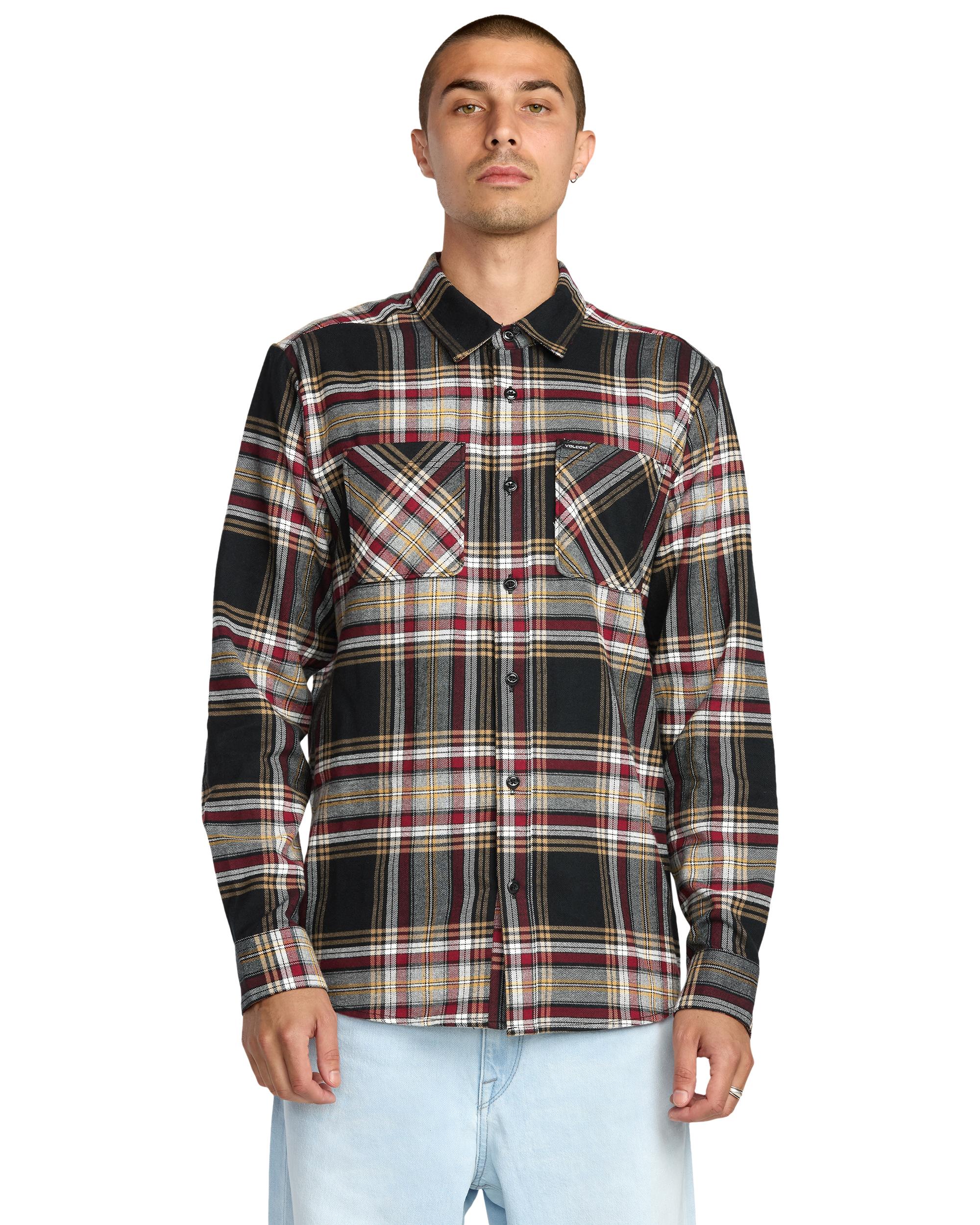 NETASTONE FLANNEL - CAMICIA A0532510 _AQK VOLCOM